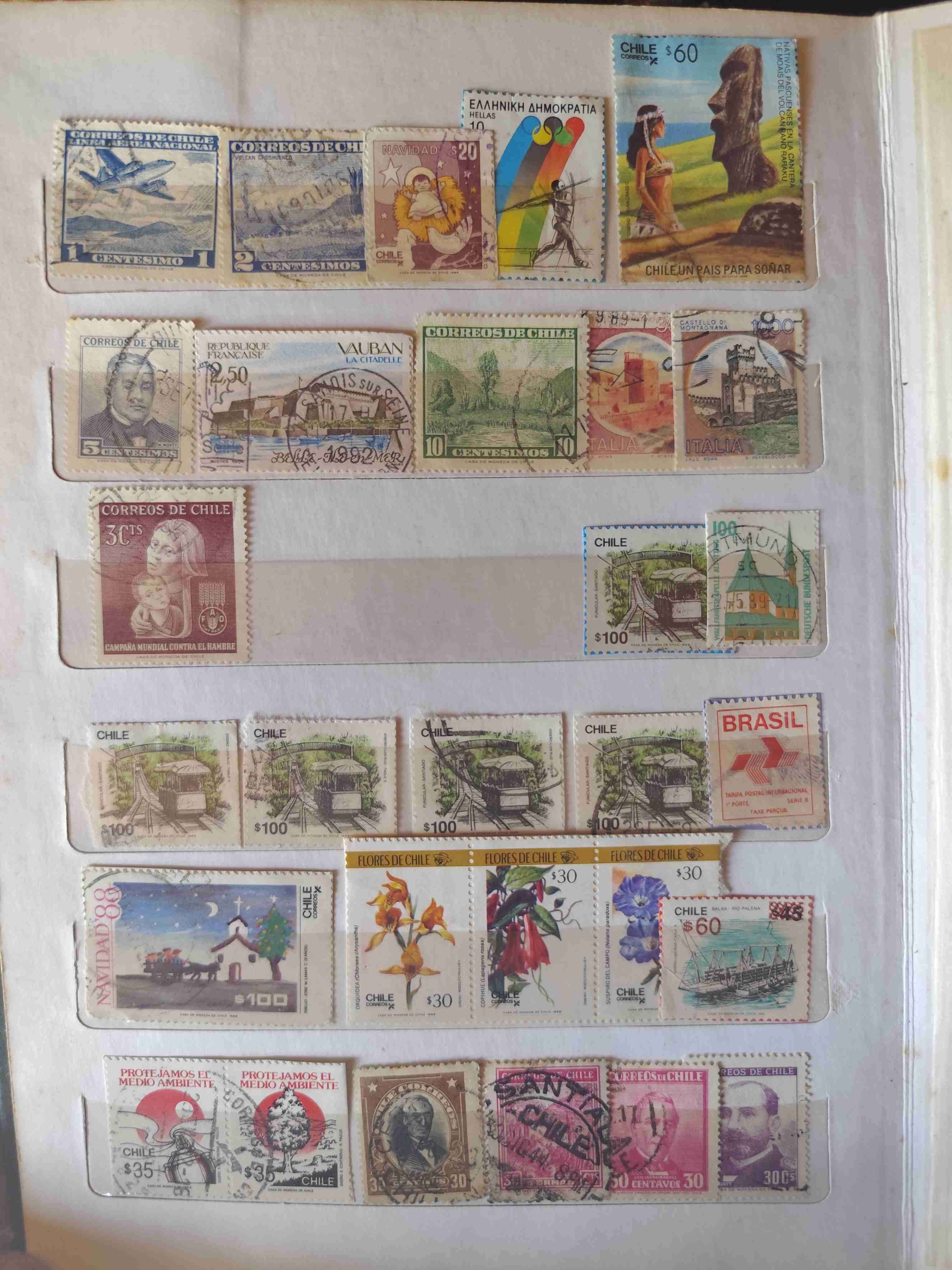 Colección de sellos variados - 6