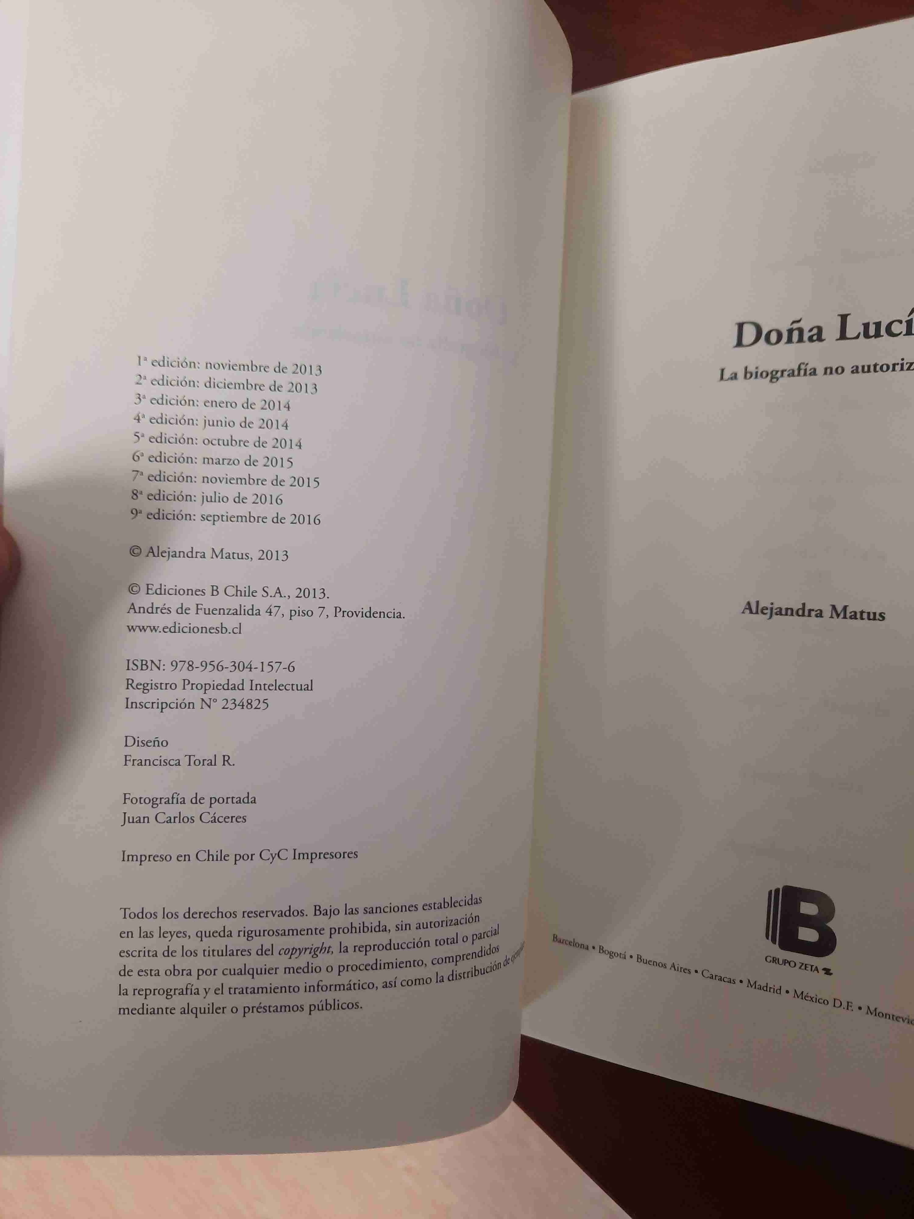 Libro Doña Lucía de Alejandra Matus - miniatura 2