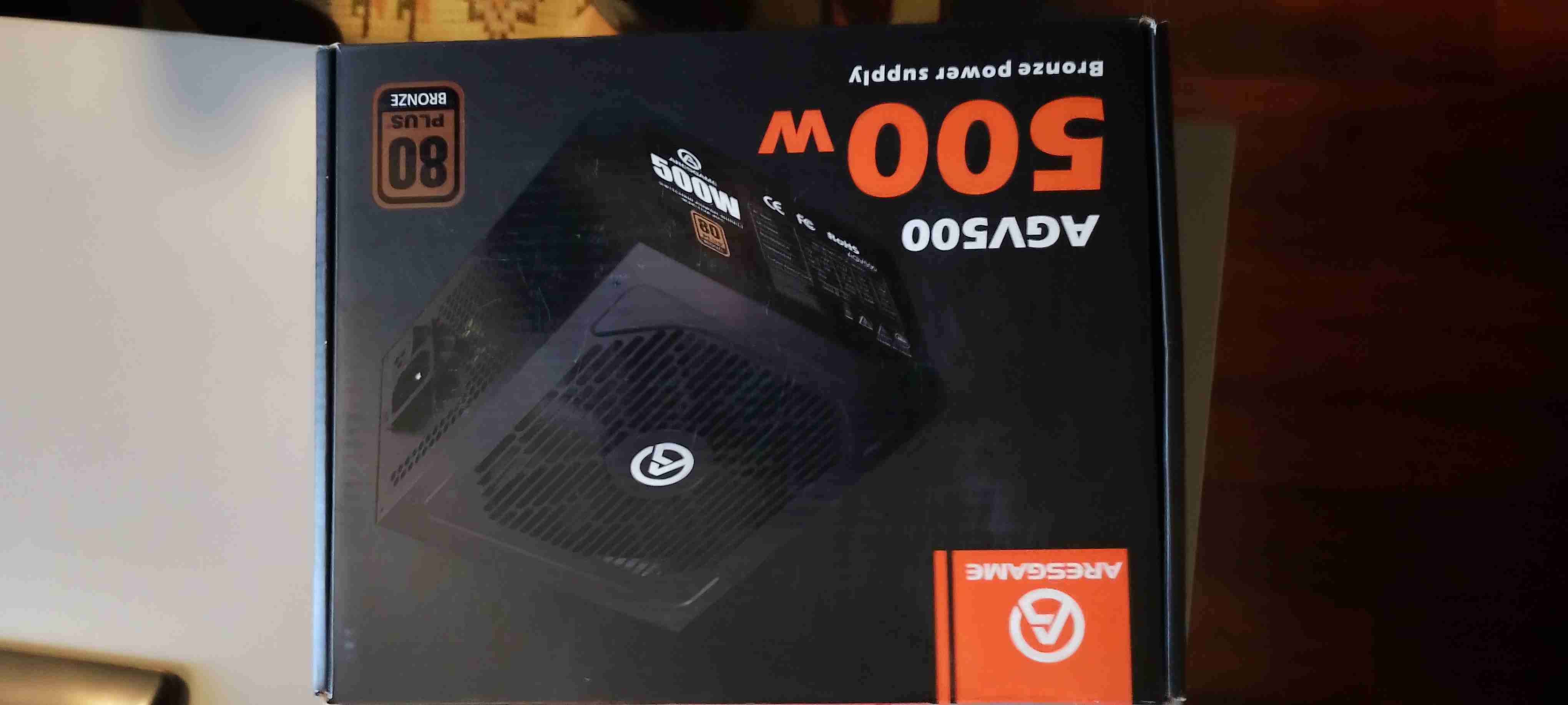 Fuente de poder Aresegame 500W