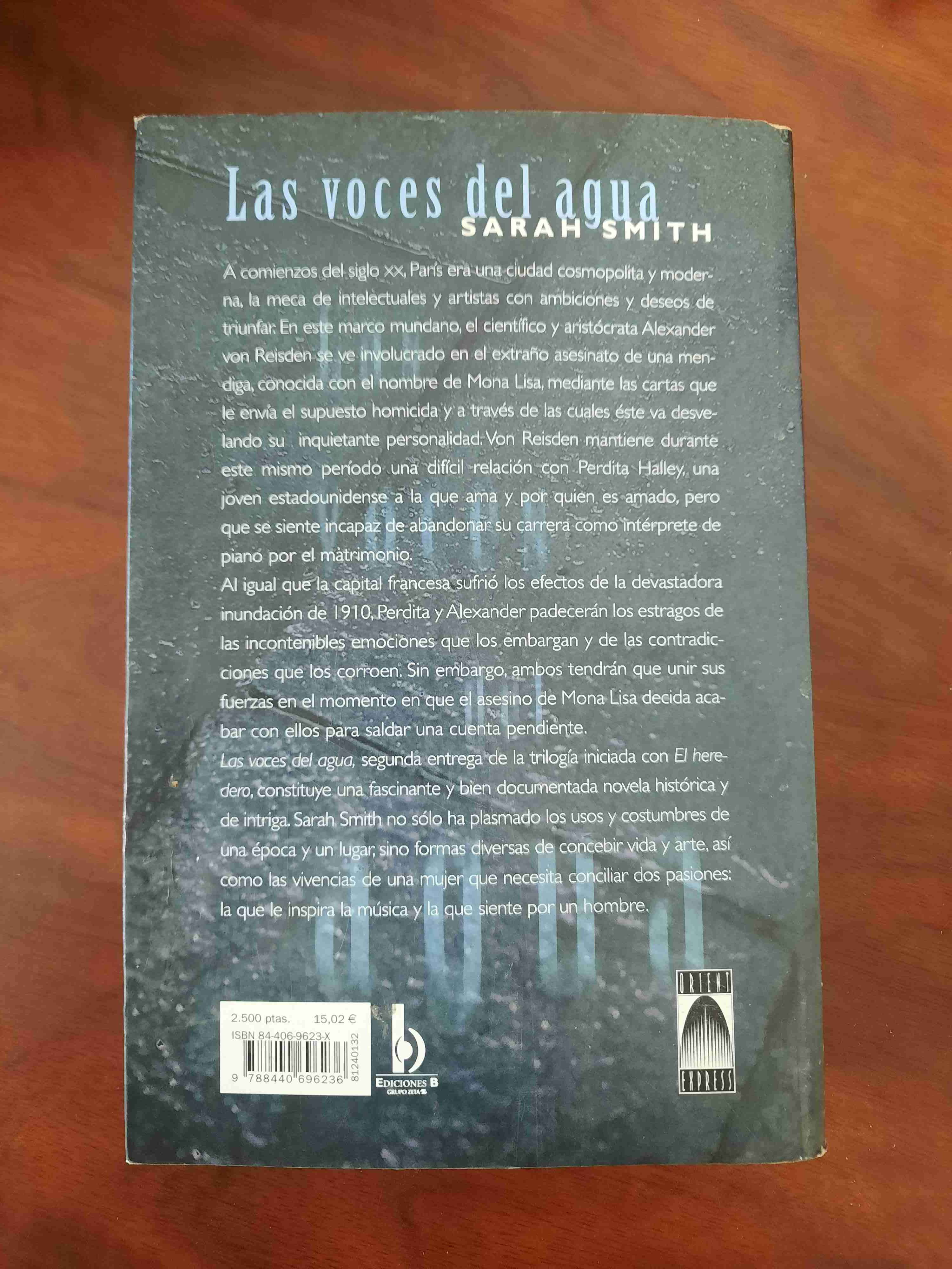 Libro 'Las voces del agua' de Sarah Smith - miniatura 4