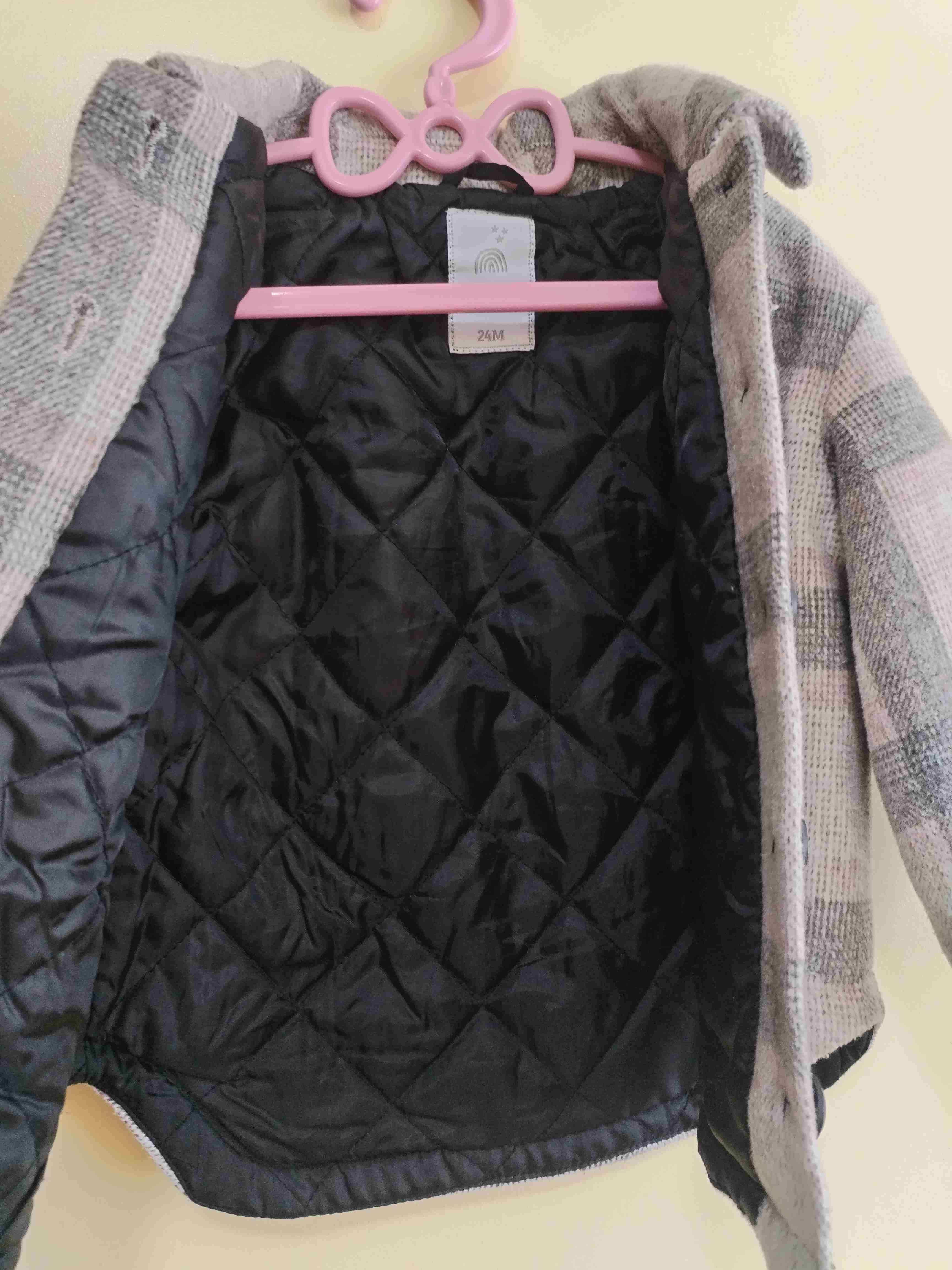 Chaqueta infantil de cuadros - miniatura 2