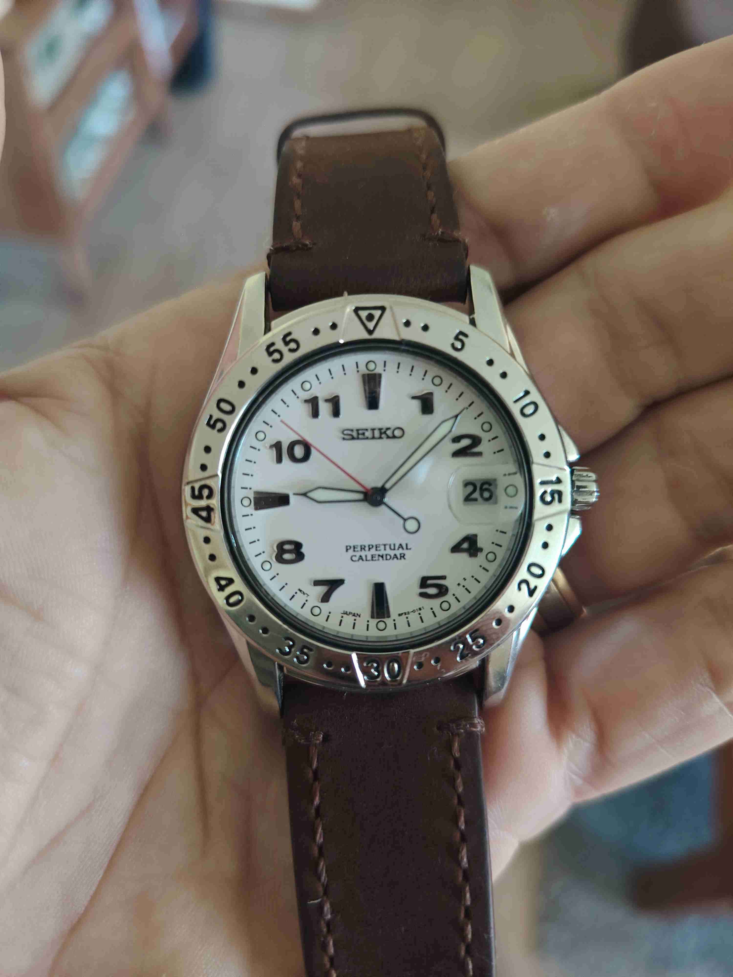 Reloj Seiko calendario perpetuo