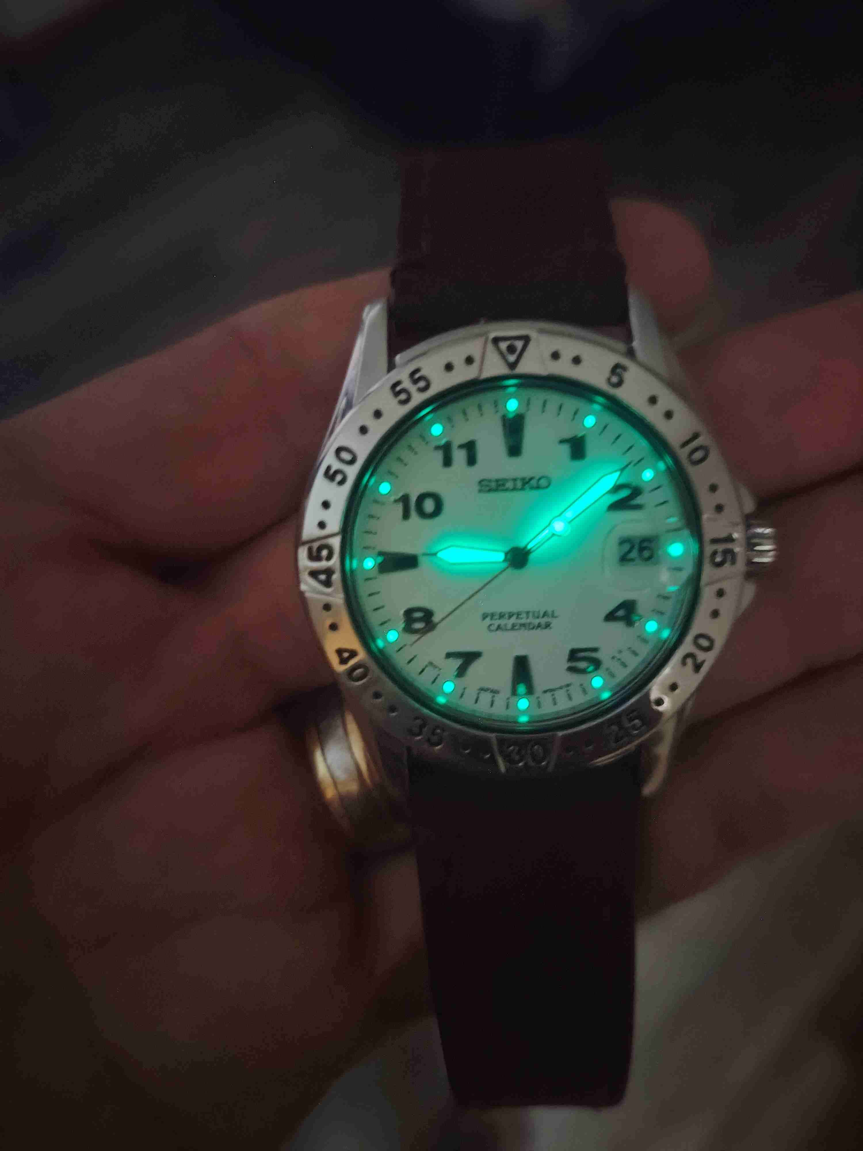 Reloj Seiko calendario perpetuo - miniatura 2