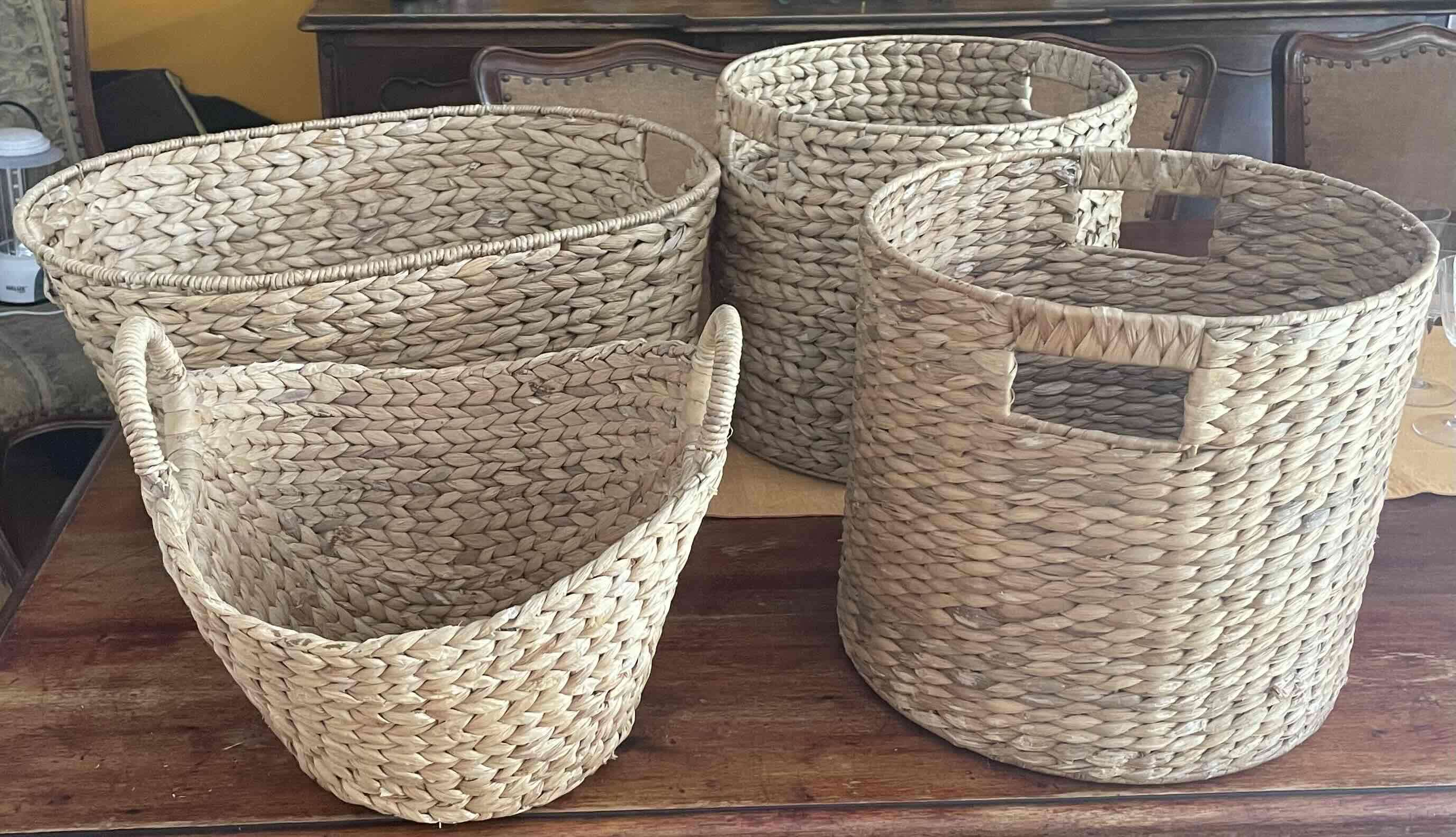 Set de canastos tejidos