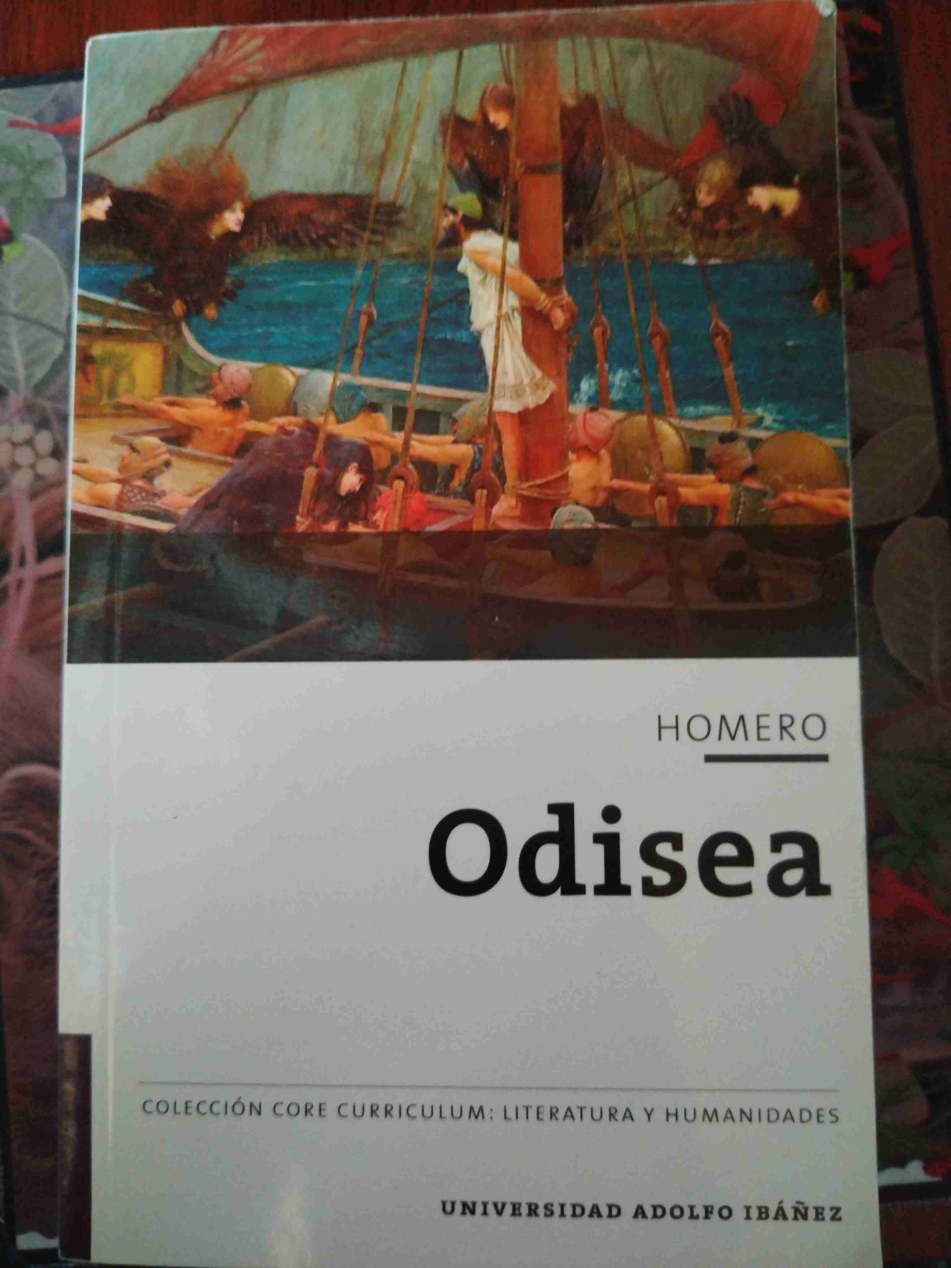 Libro Odisea de Homero