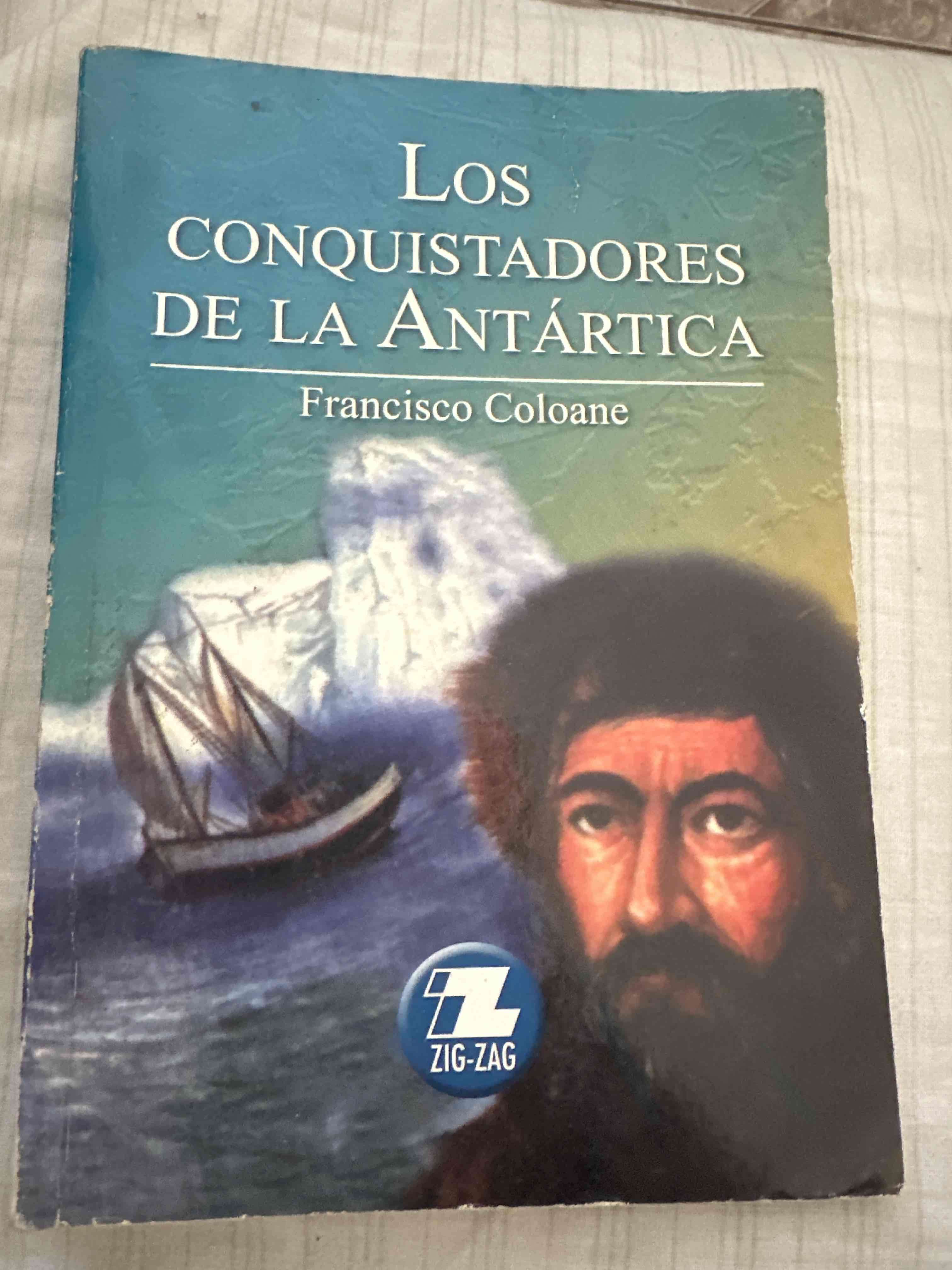 Libro 'Los Conquistadores de la Antártica'