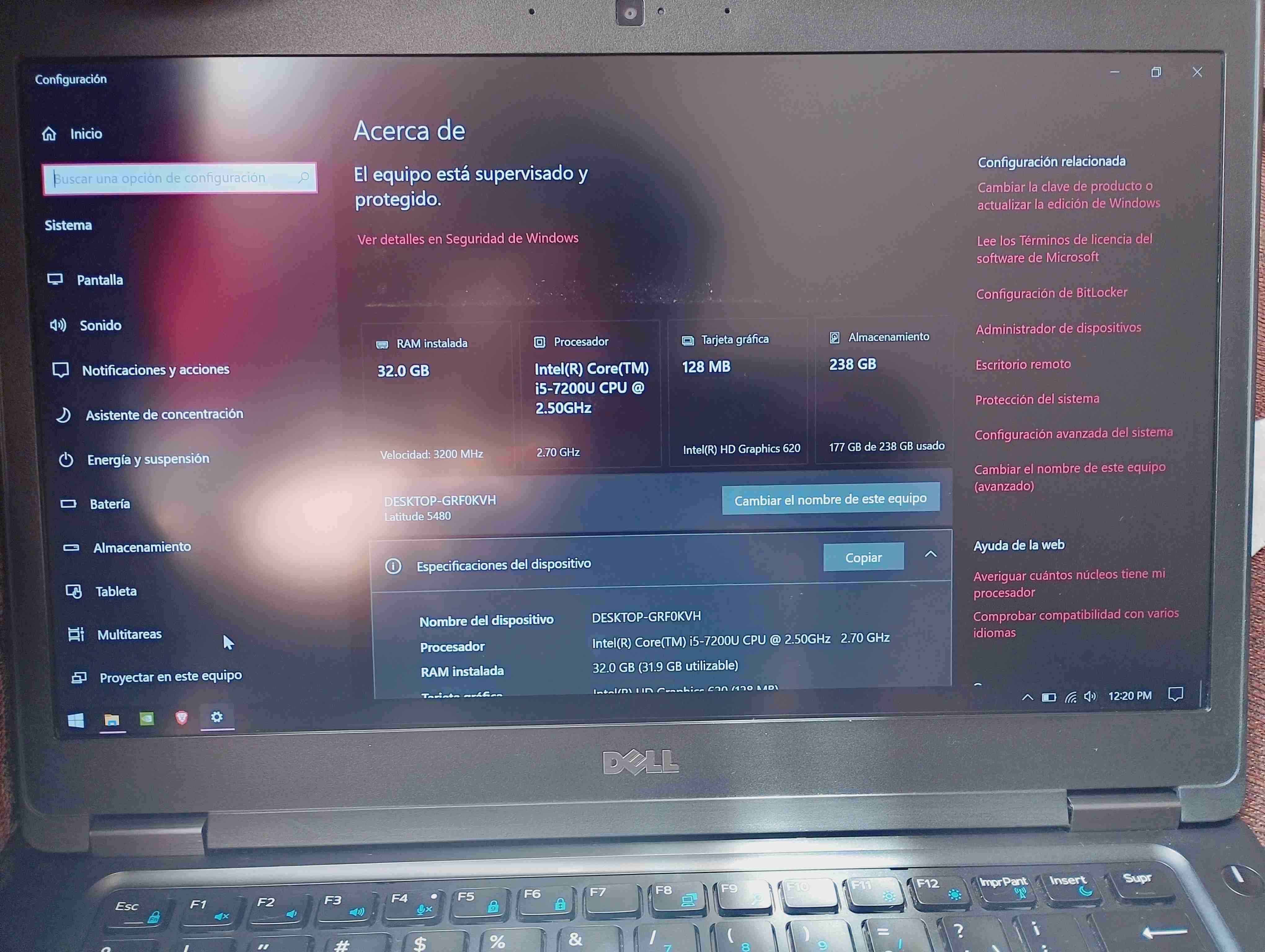 Notebook Dell latitude 5480 - miniatura 5