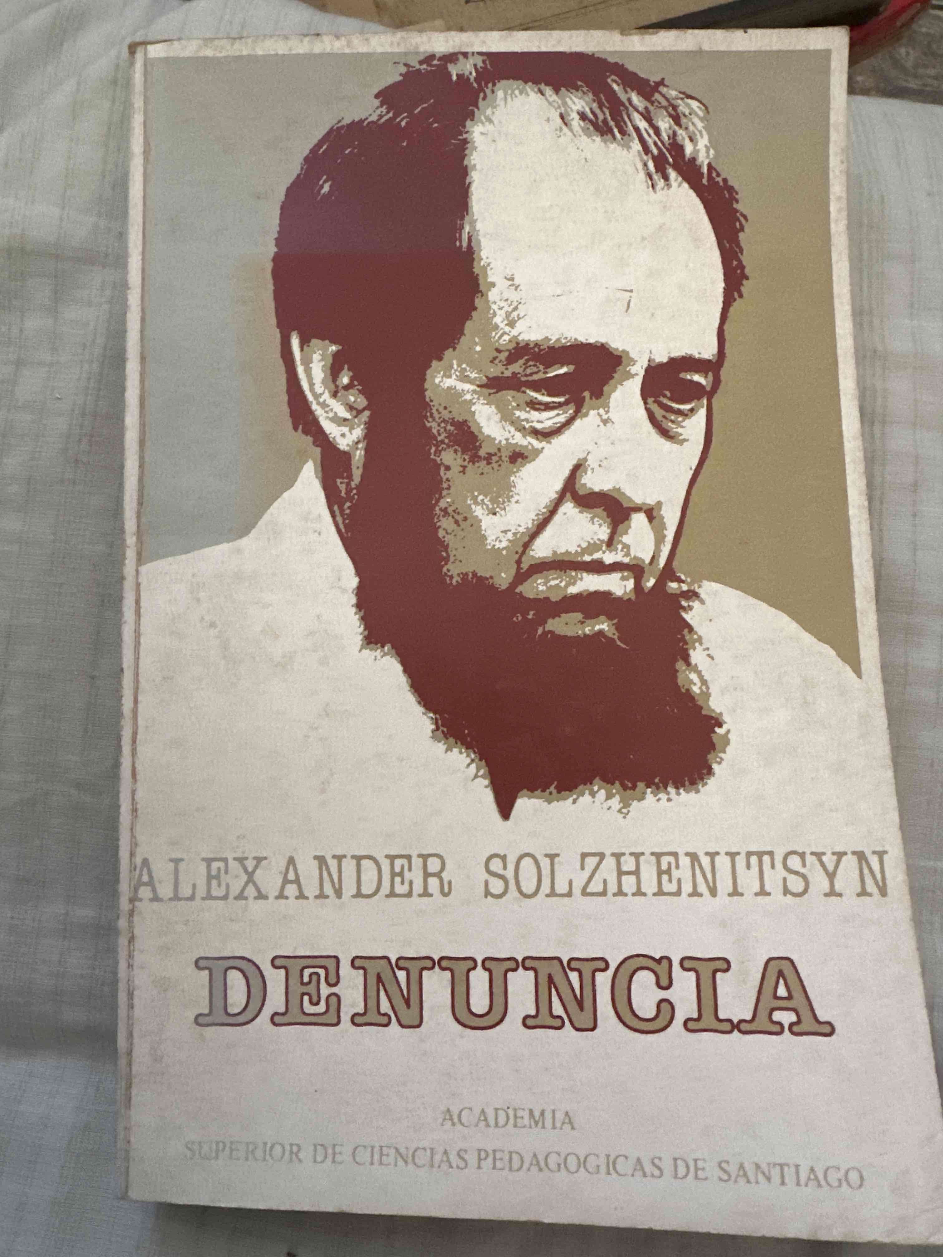 Libro “Denuncia” de Solzhenitsyn - miniatura 2