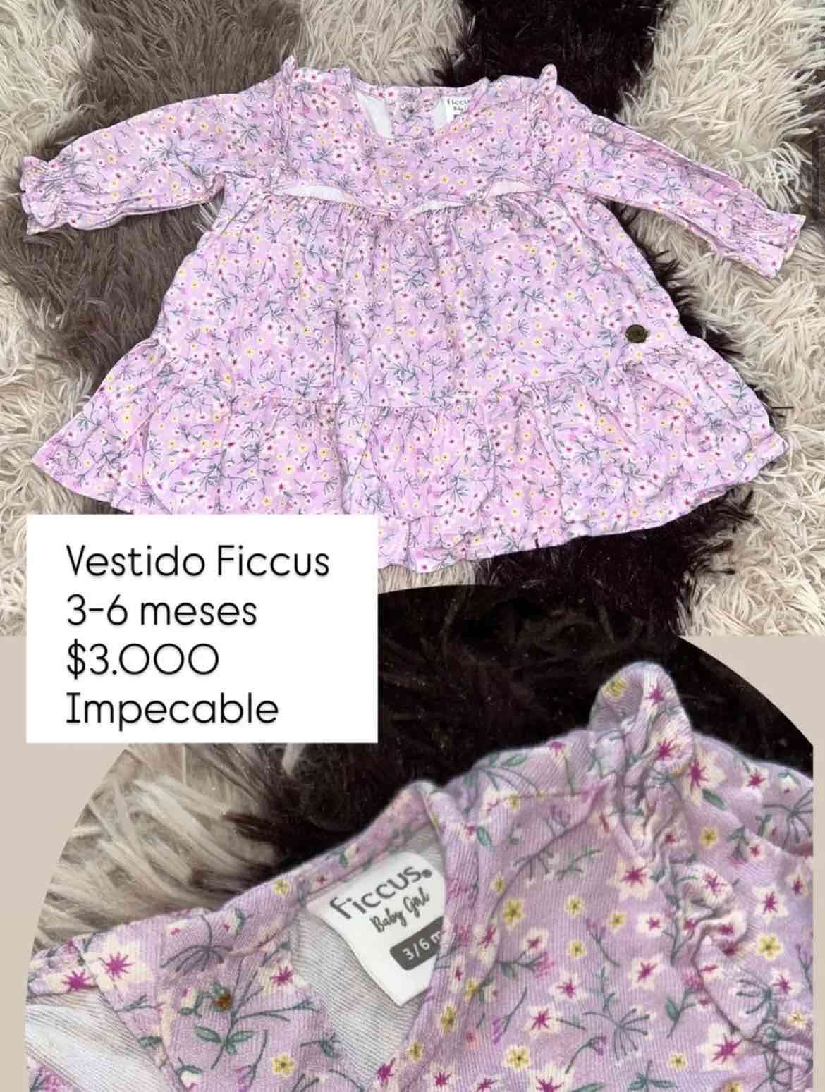 Vestido Ficcus 3-6 meses