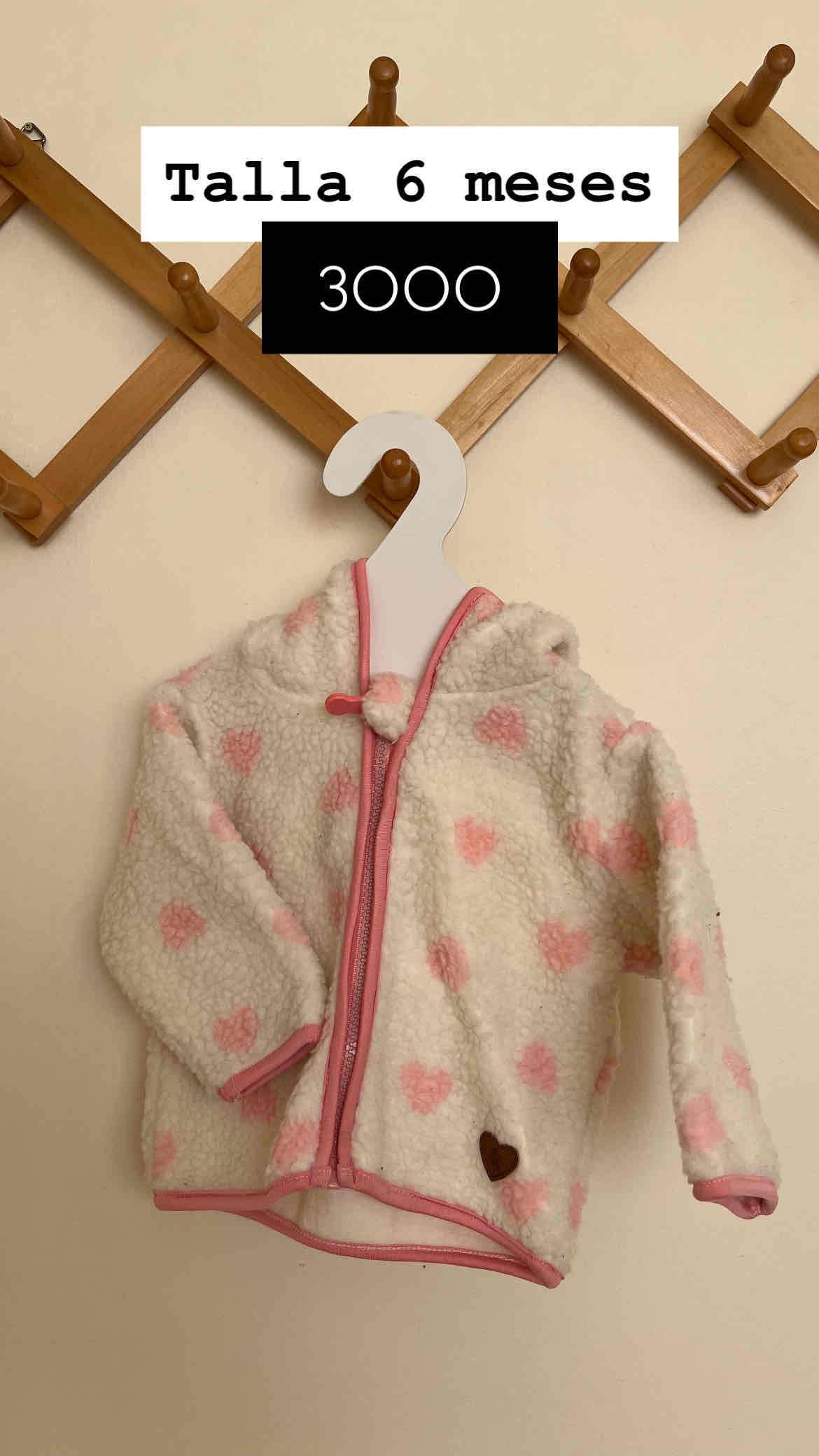 Chaqueta de bebé polar 6 meses