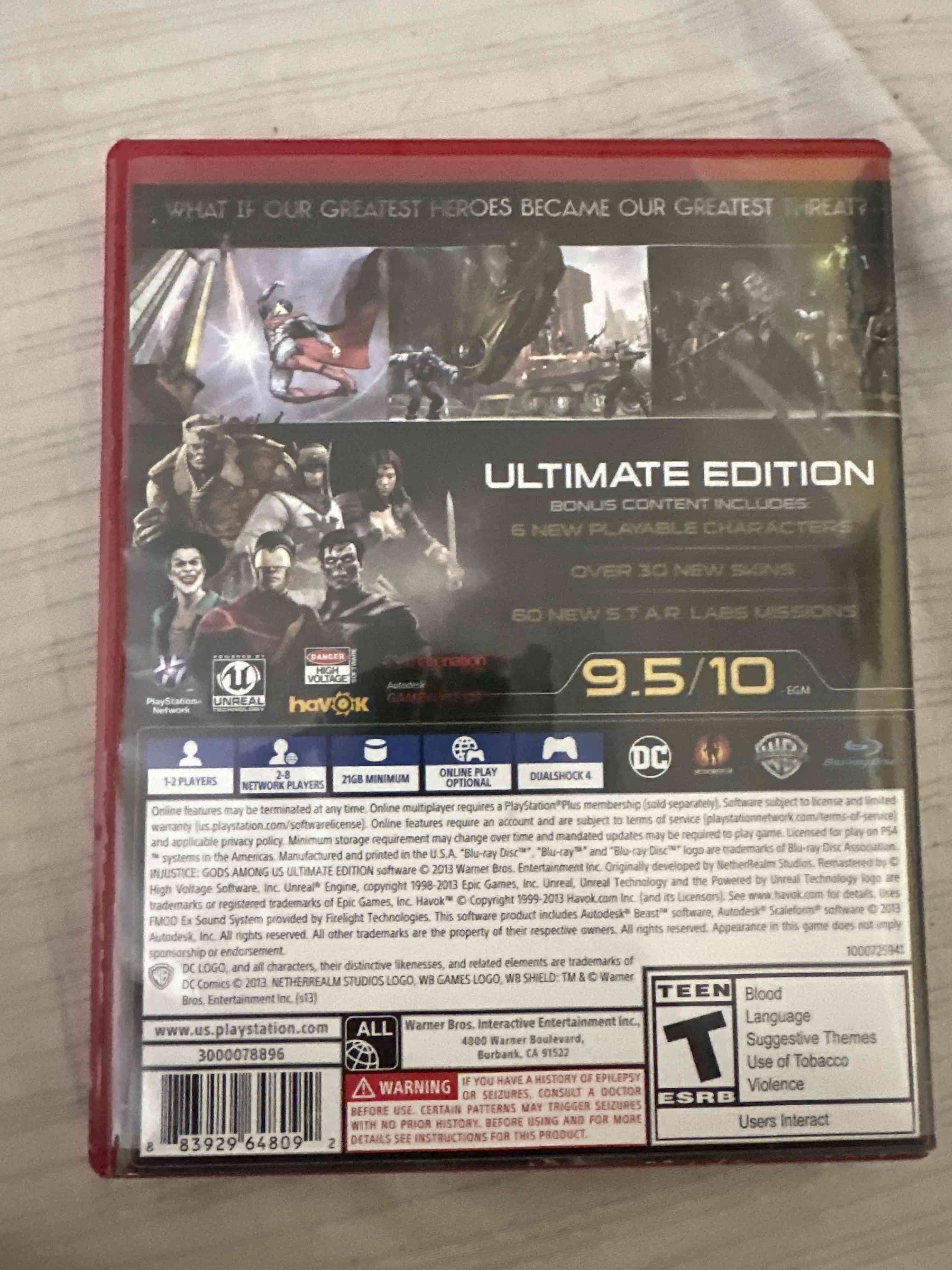 Juego PS4 Injustice Ultimate Edition - miniatura 2