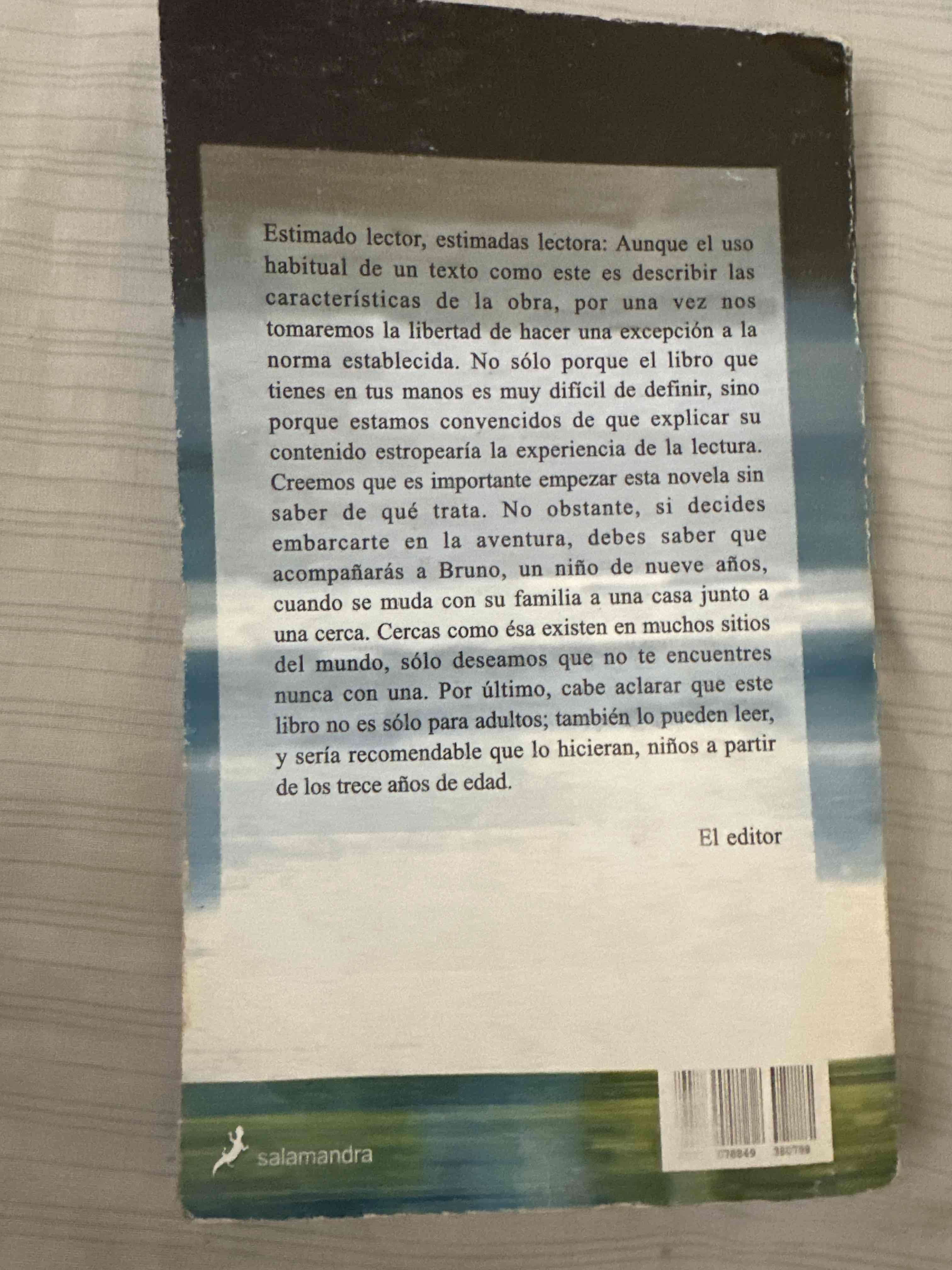 Libro El Niño con el Pijama de Rayas - miniatura 2