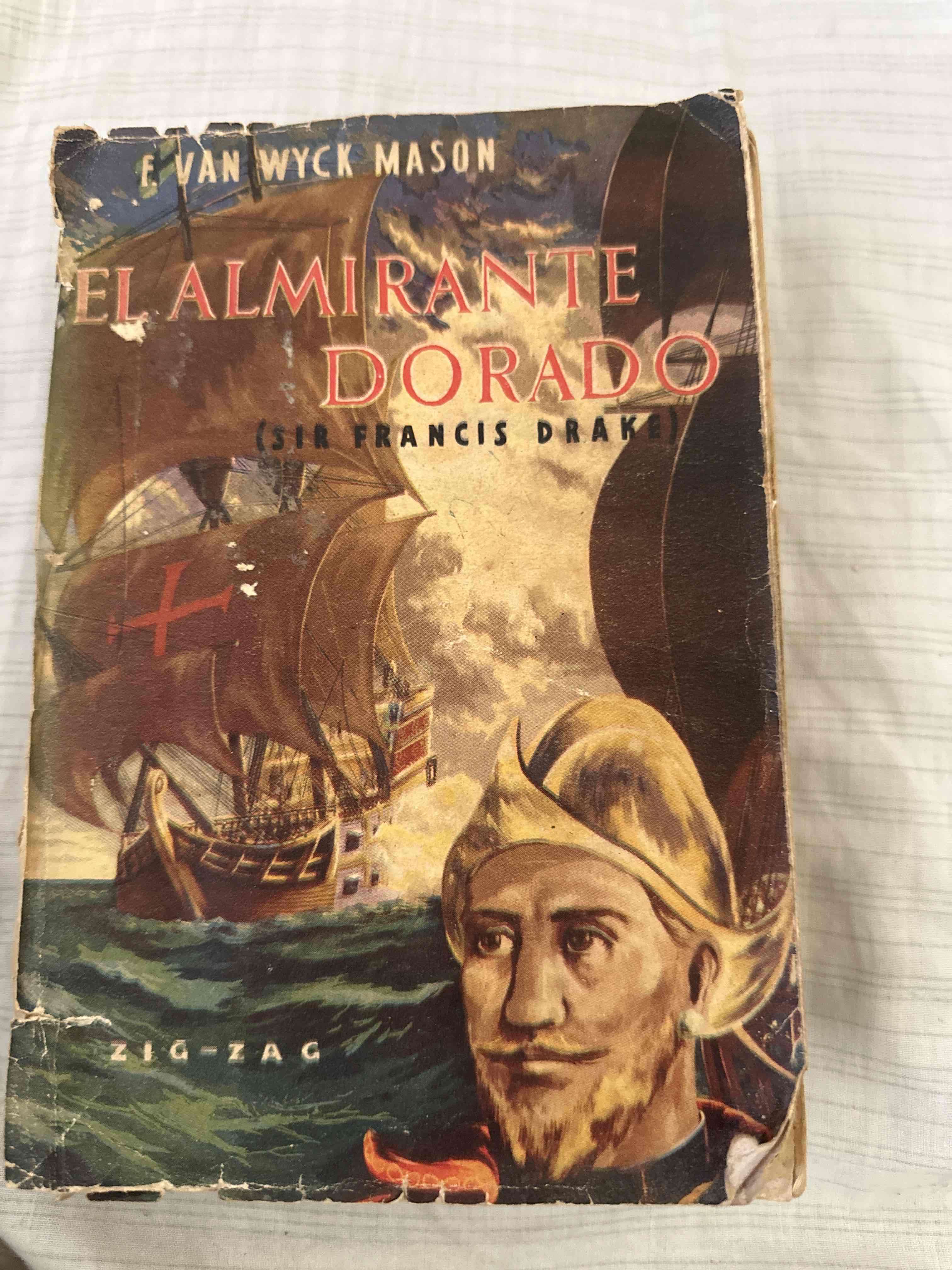 Libro El Almirante Dorado usado