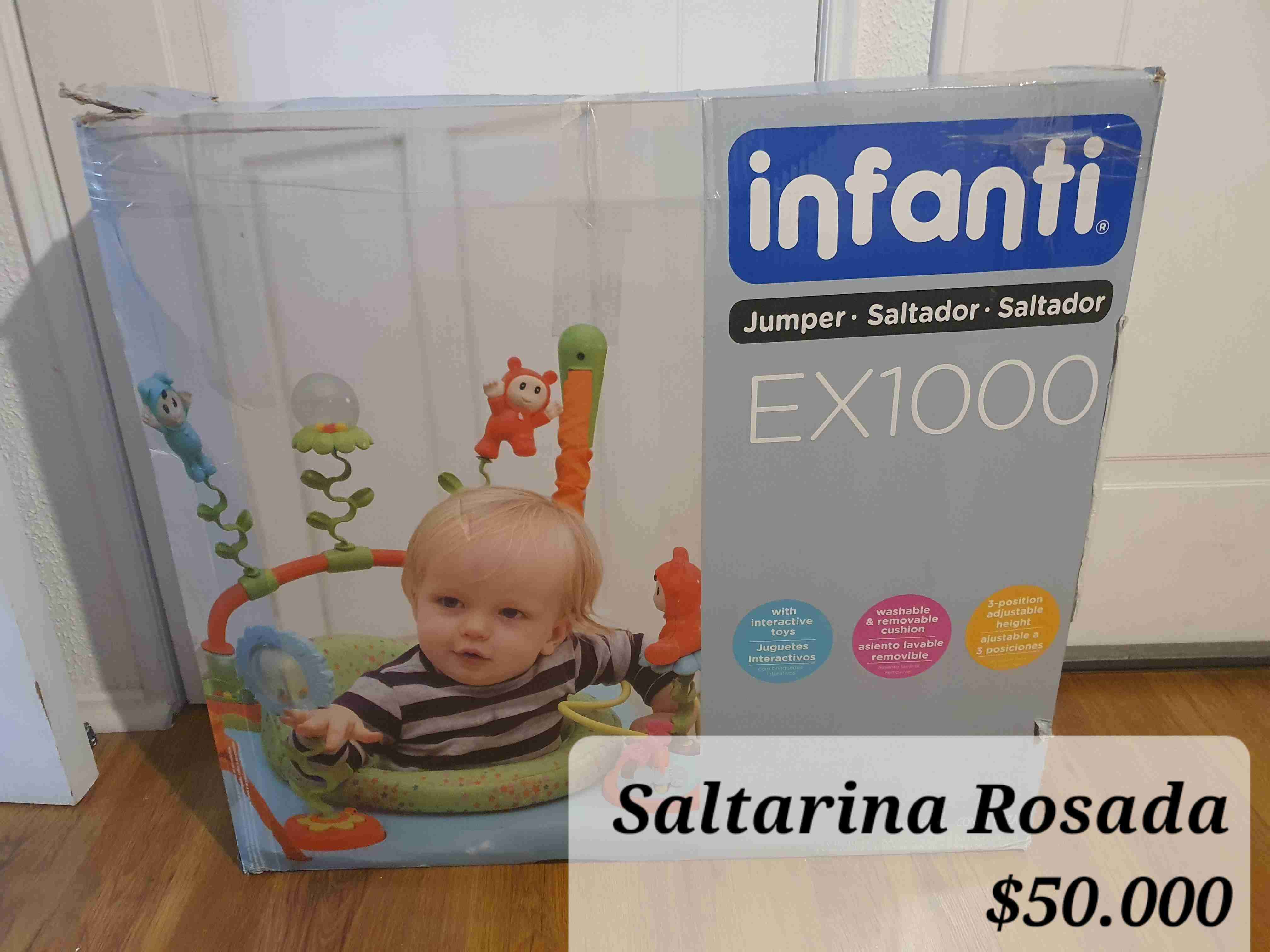 Saltador para bebé multicolor - miniatura 2