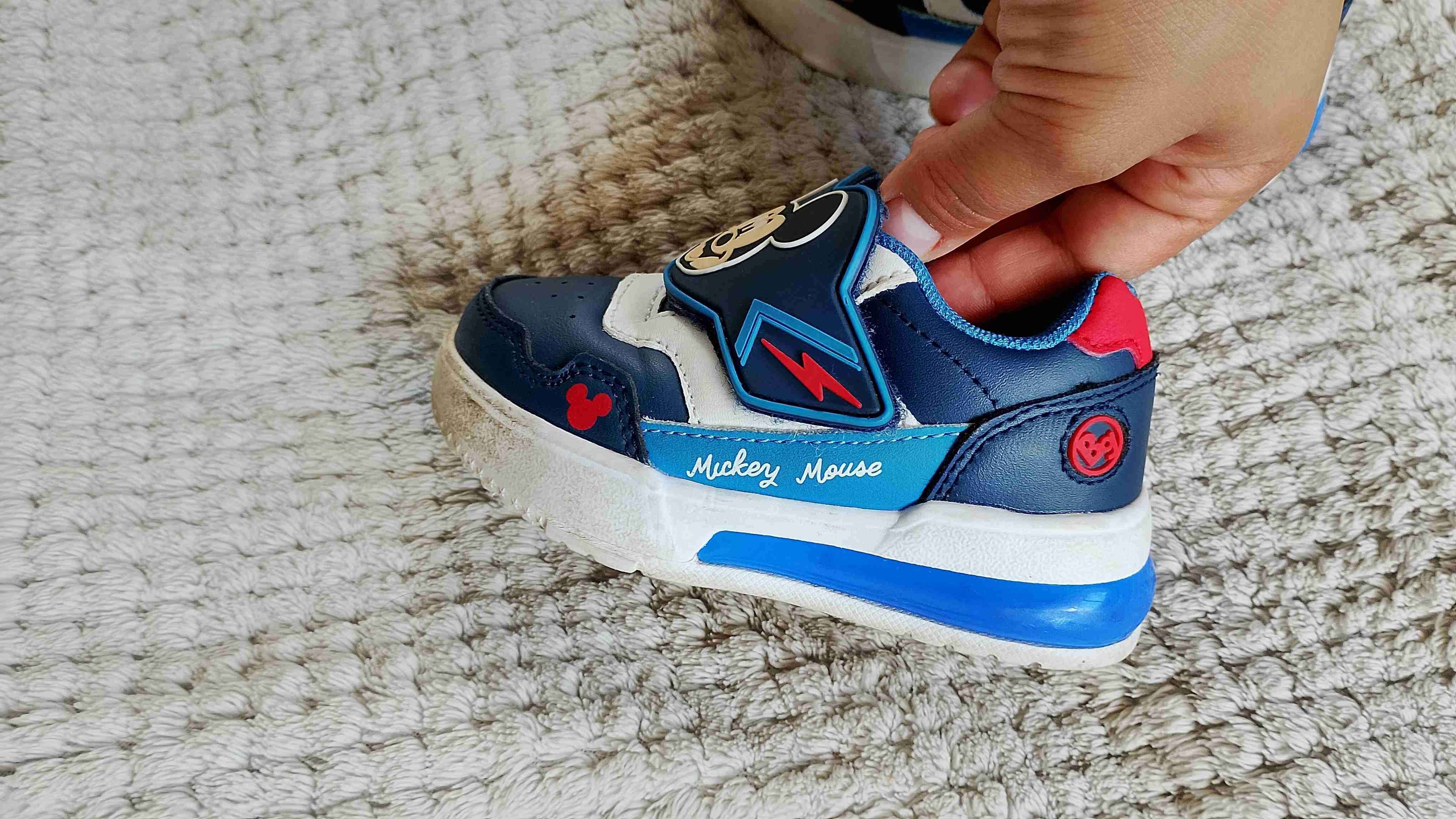 Zapatillas infantiles Mickey azul - miniatura 2