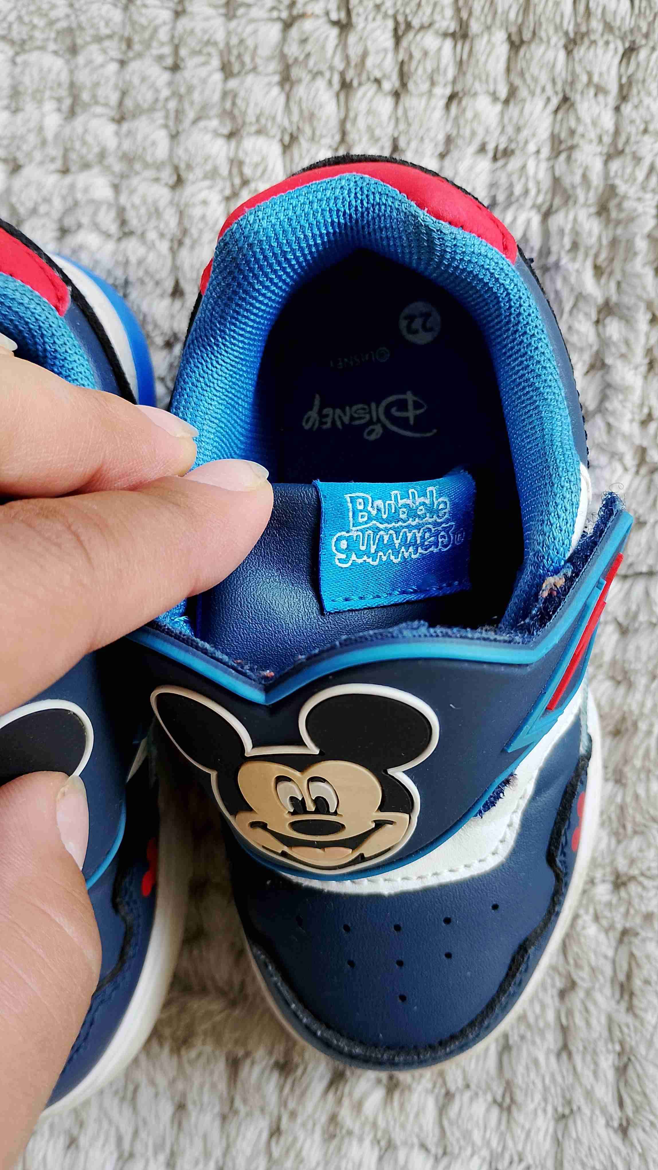Zapatillas infantiles Mickey azul - miniatura 3