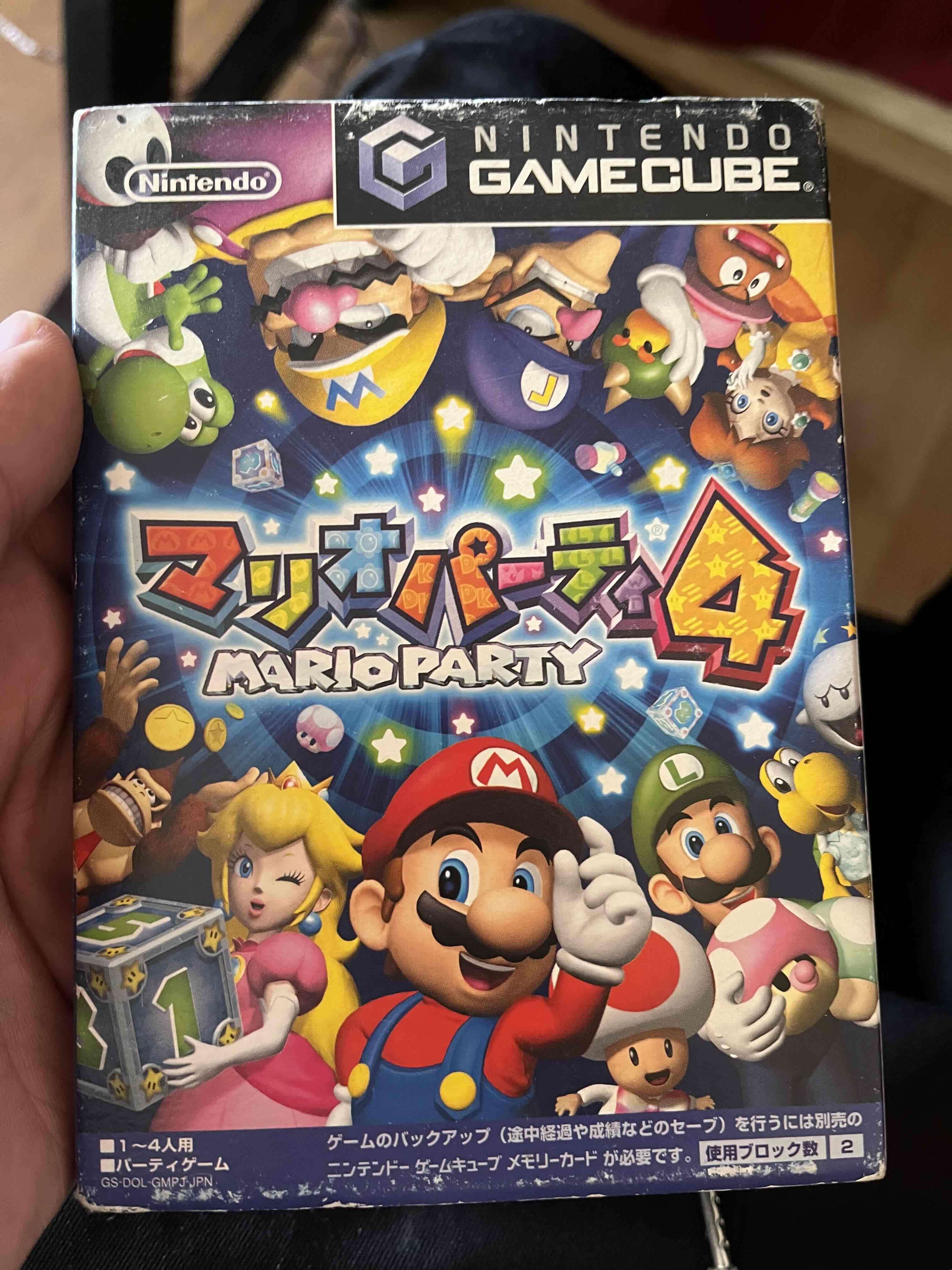Juego Nintendo GameCube Mario Party 4