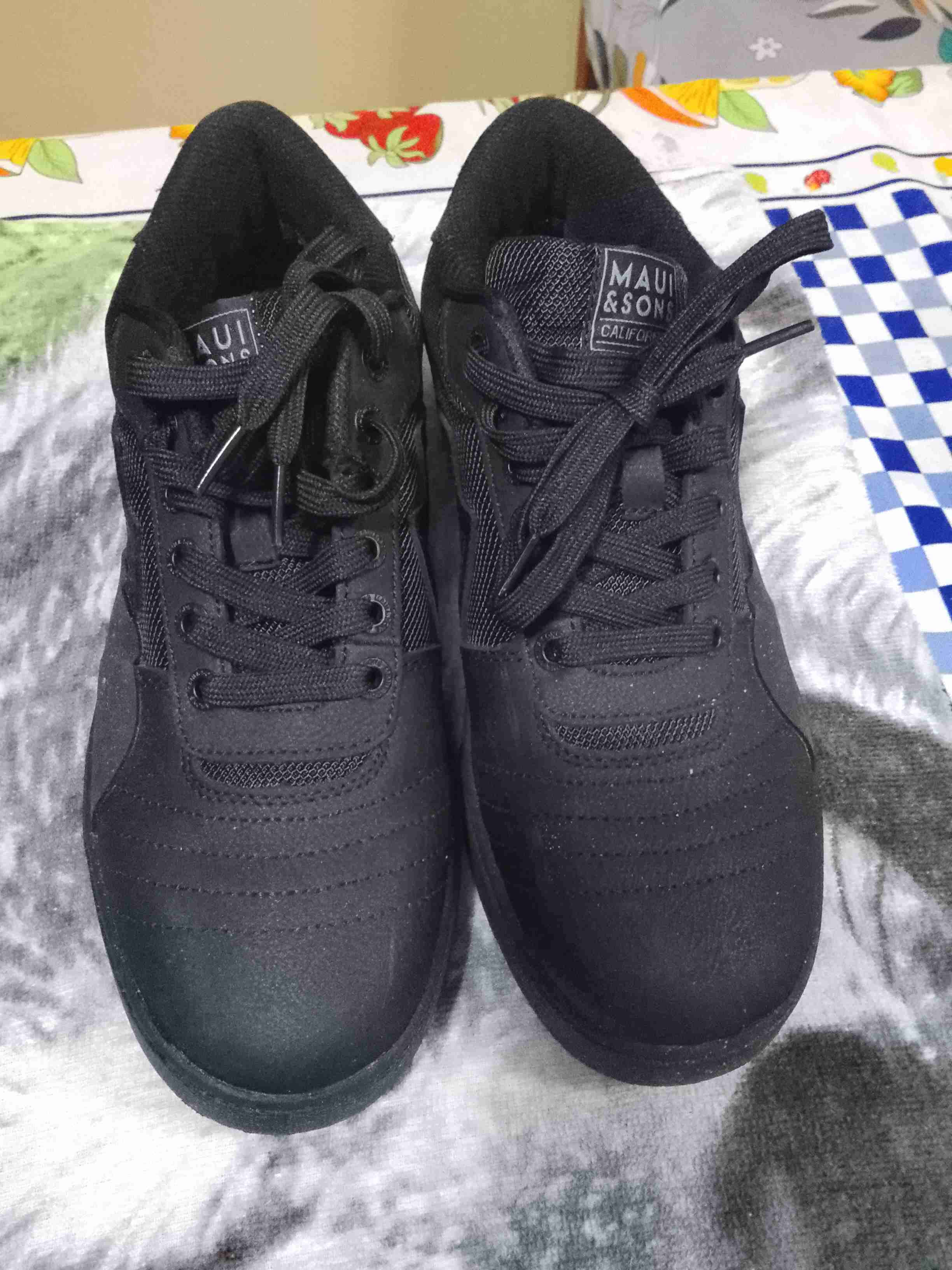 Zapatillas negras deportivas Maui&Sons California - miniatura 3