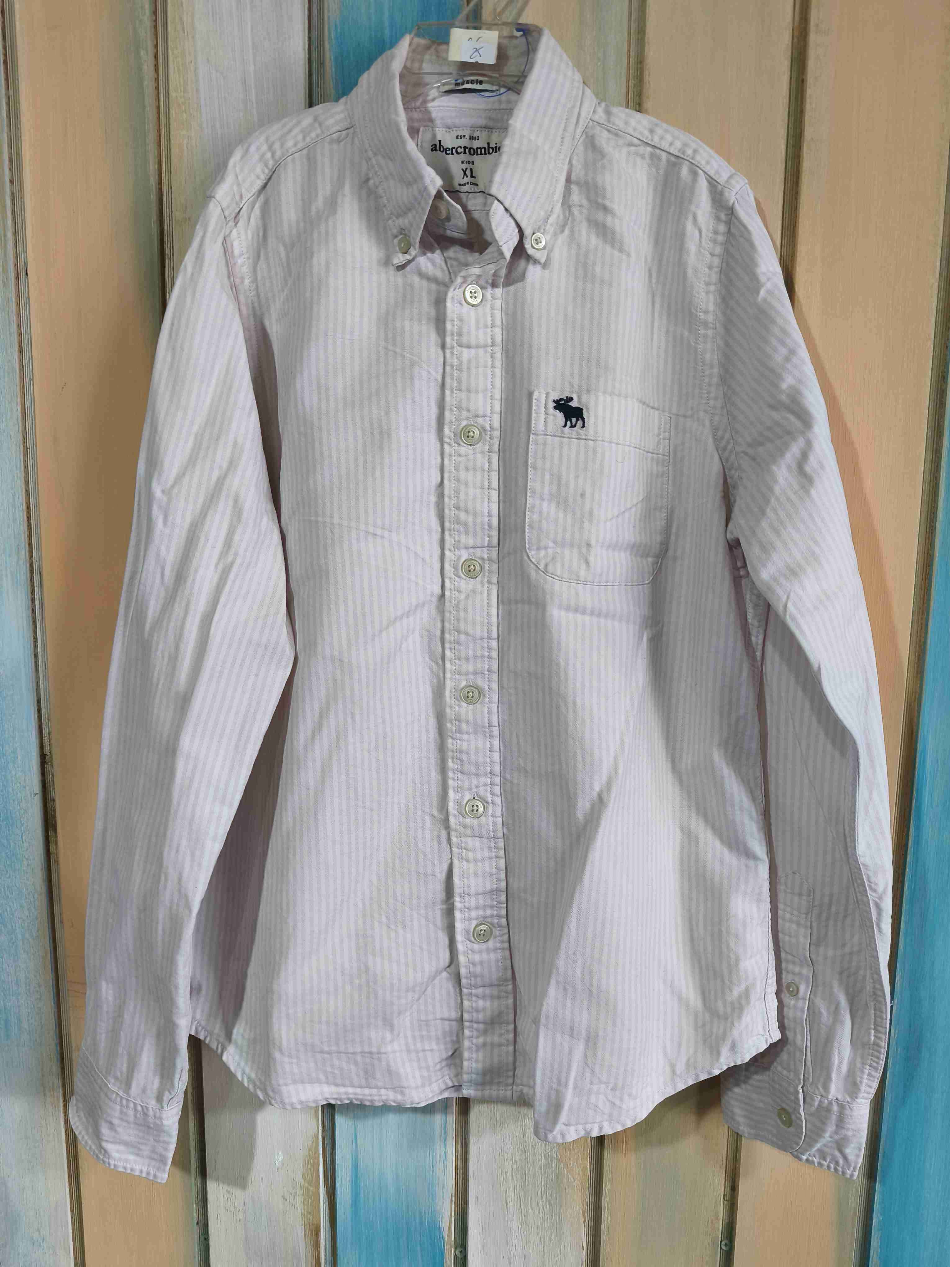 Camisa rayada Abercrombie niño