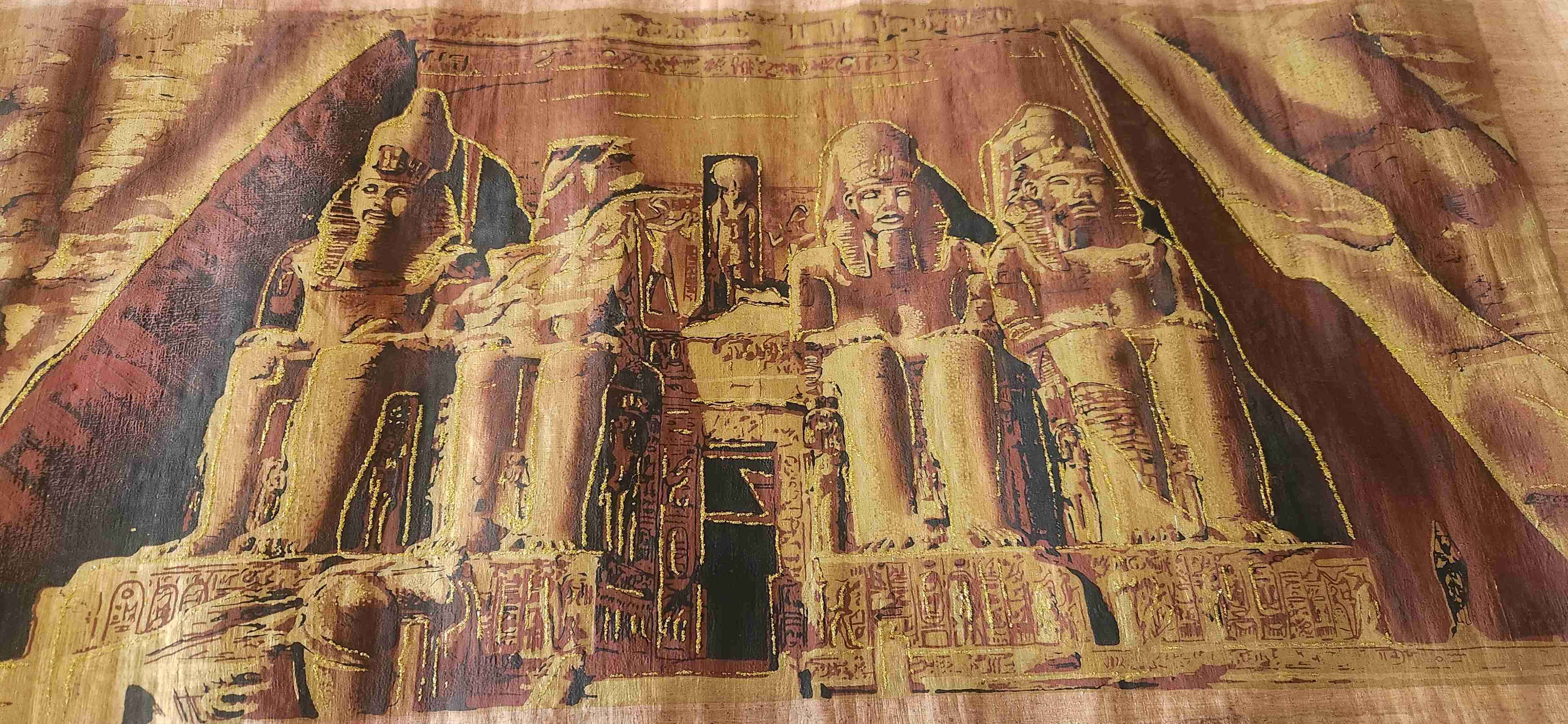 Pintura en papiro egipcio - miniatura 2