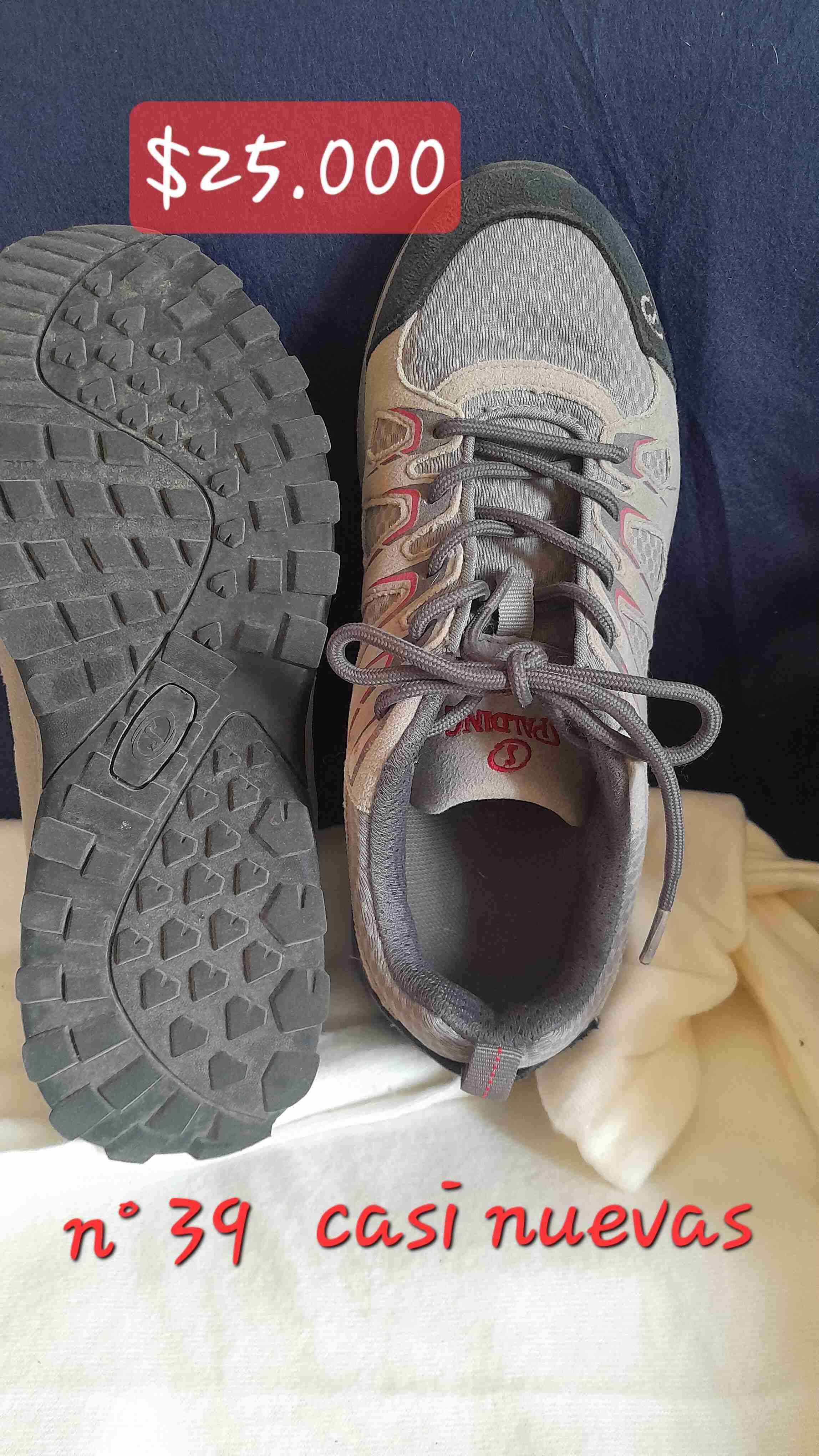 Zapatillas trekking gris n° 39