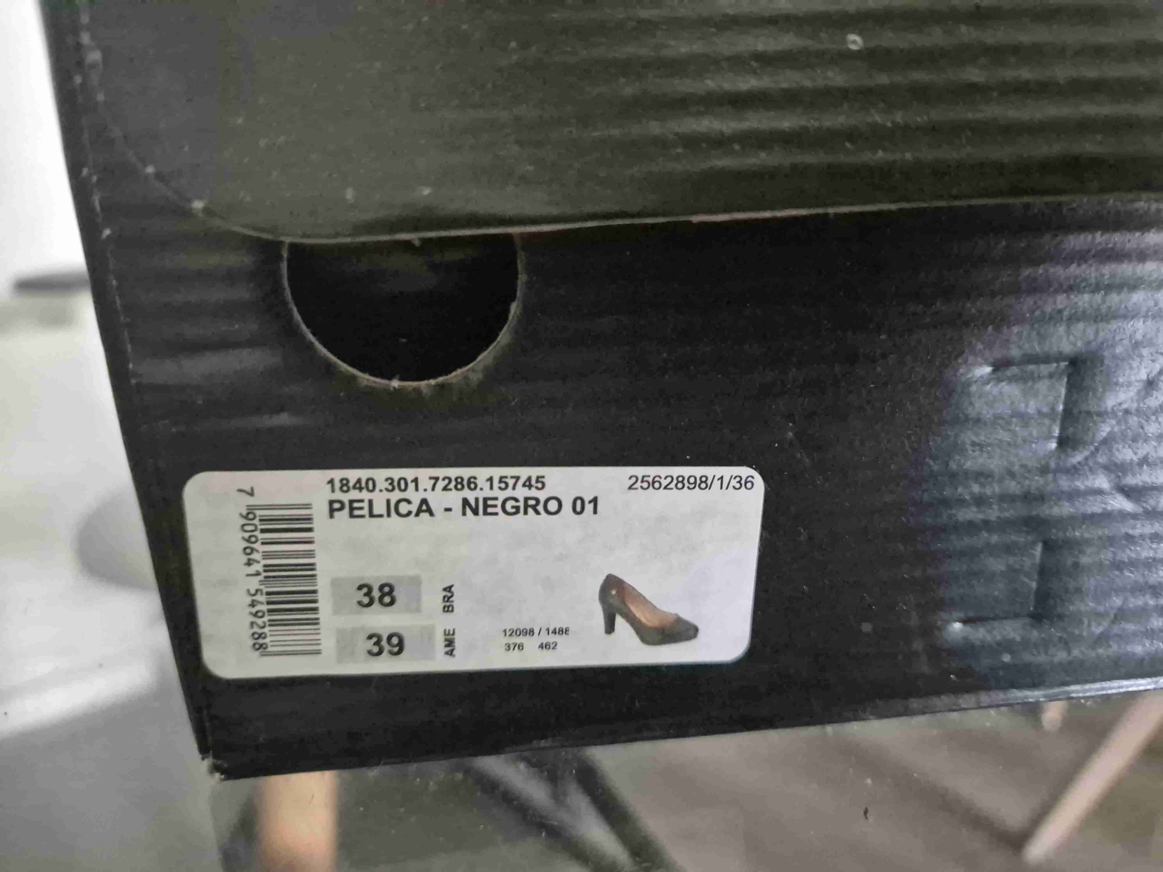 Zapatos de tacón negros Vizzano t39 ch - miniatura 5