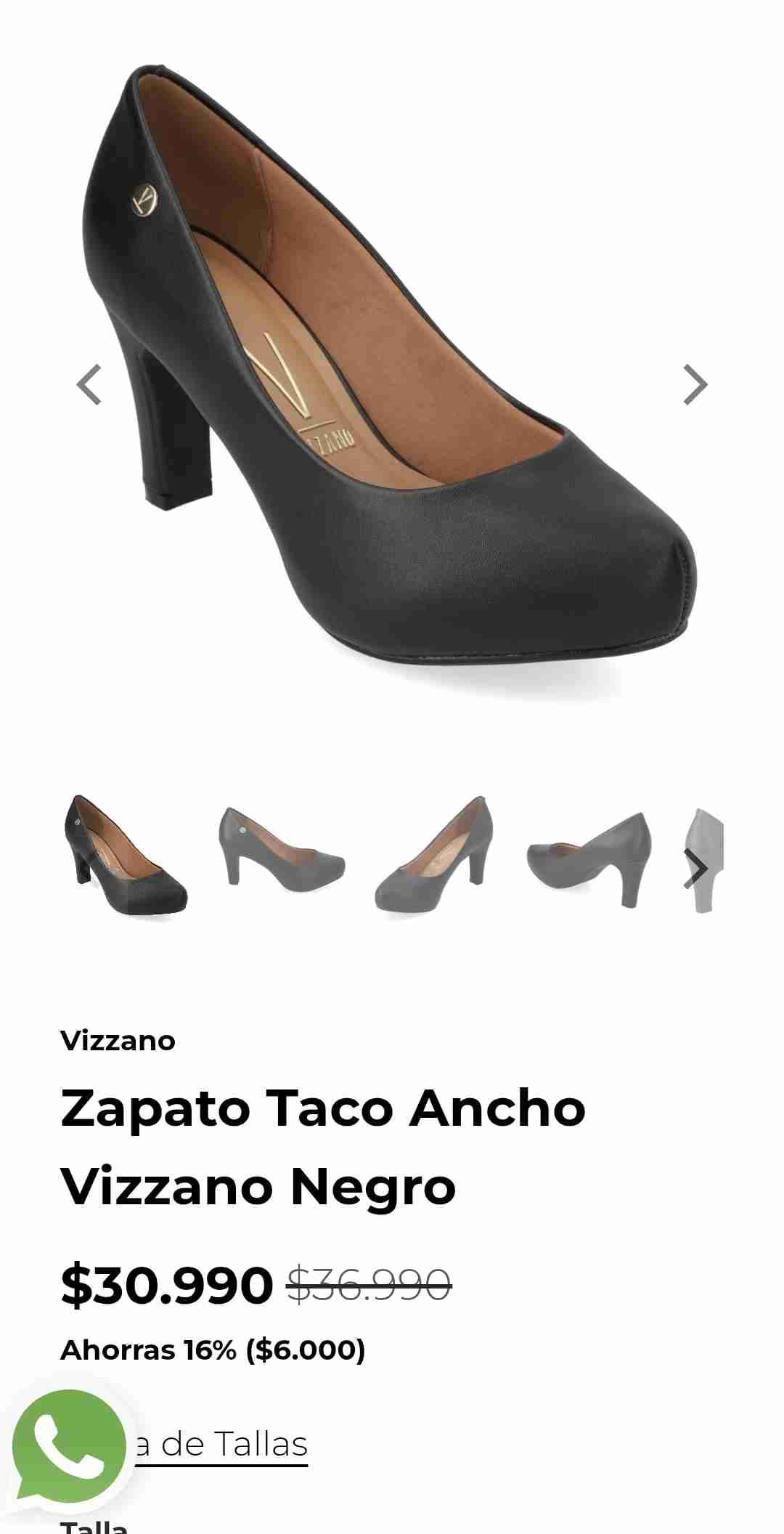 Zapatos de tacón negros Vizzano t39 ch - miniatura 6