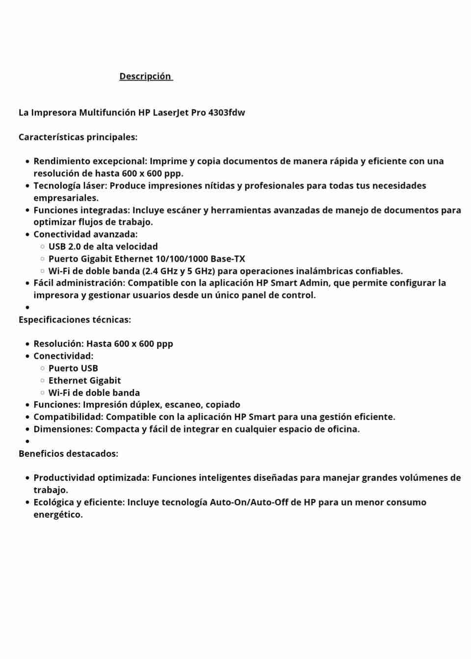 Impresora multifuncional HP láser - miniatura 2