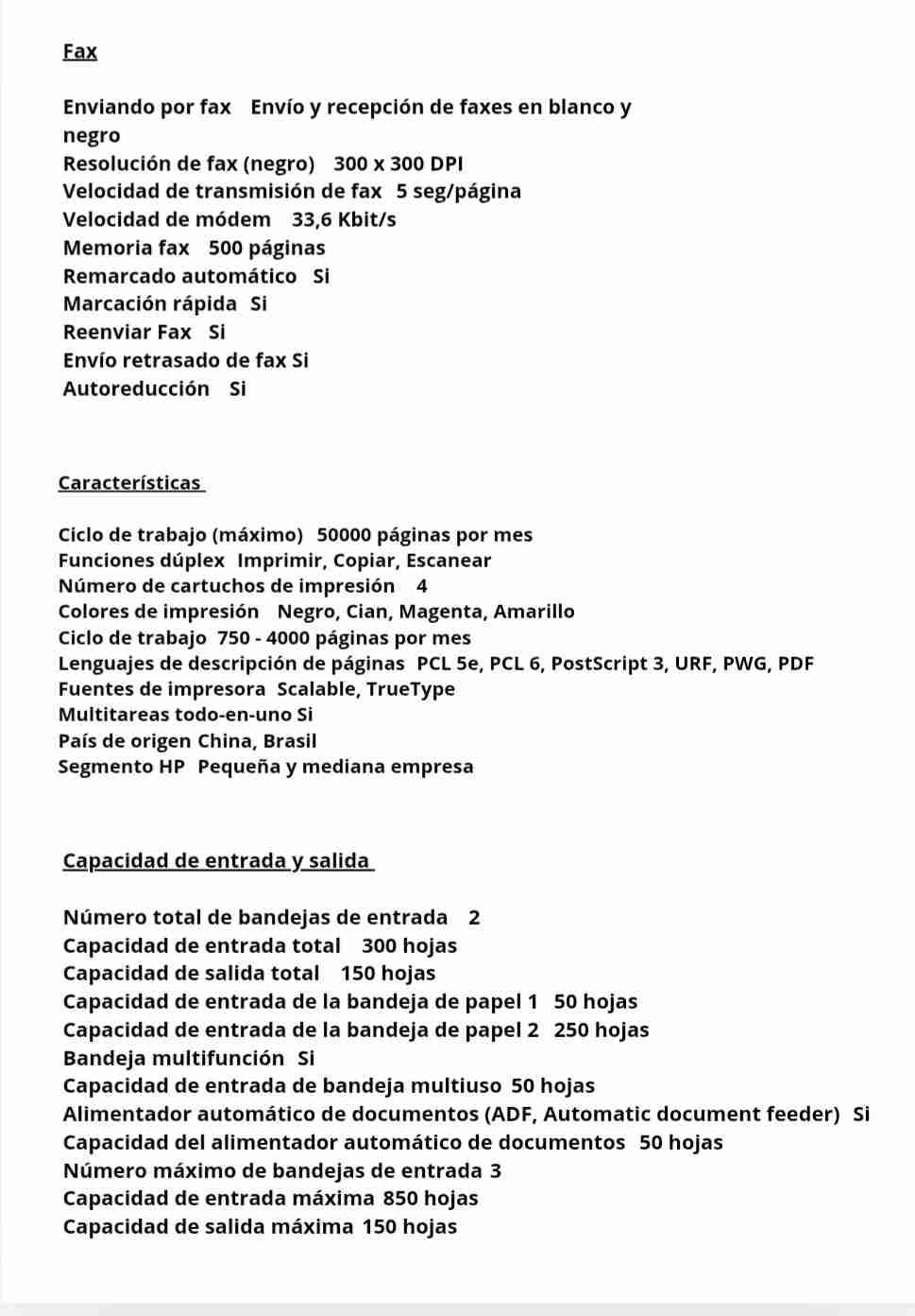 Impresora multifuncional HP láser - miniatura 4