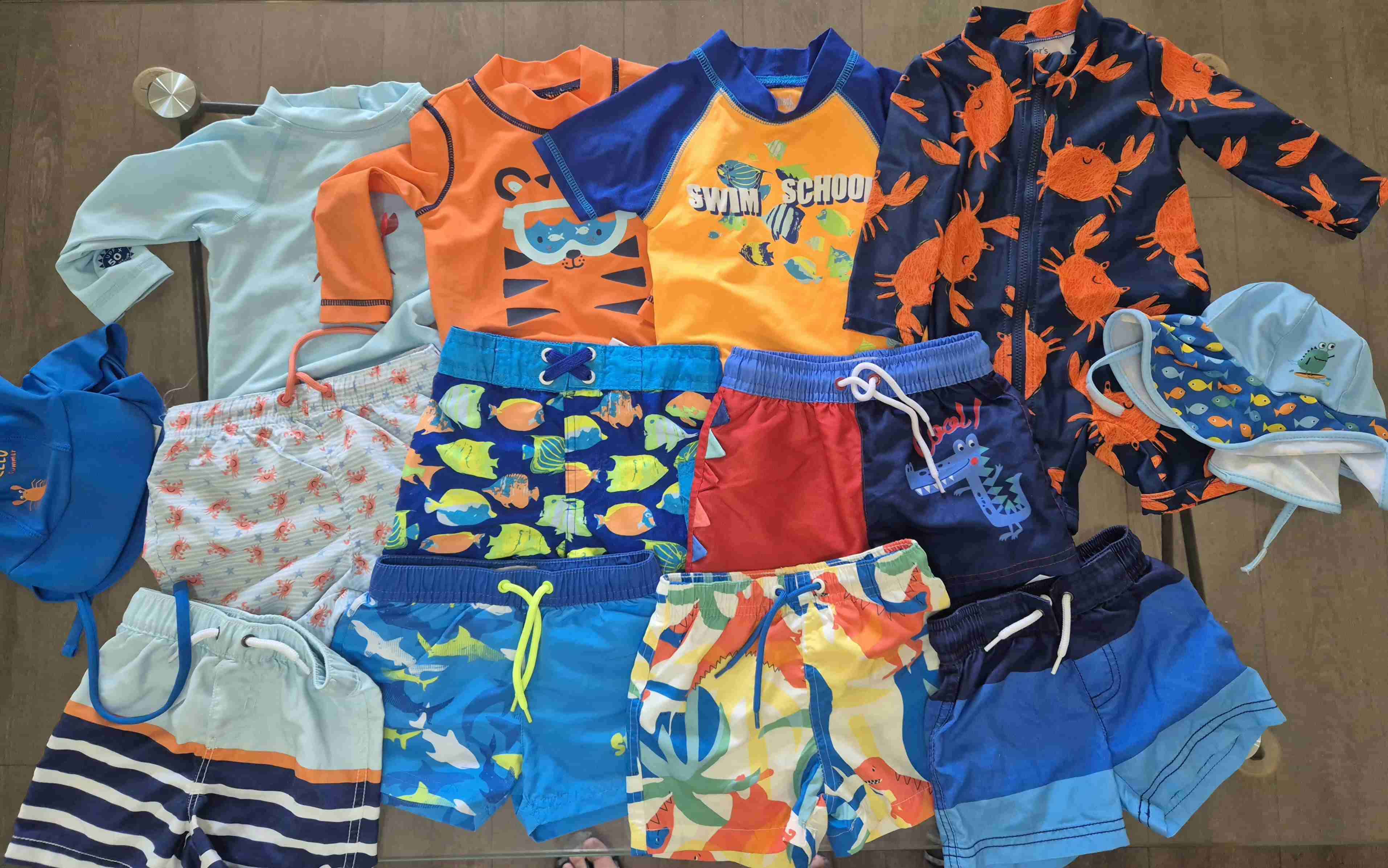 Lote ropa de verano niño de 6 a 12m