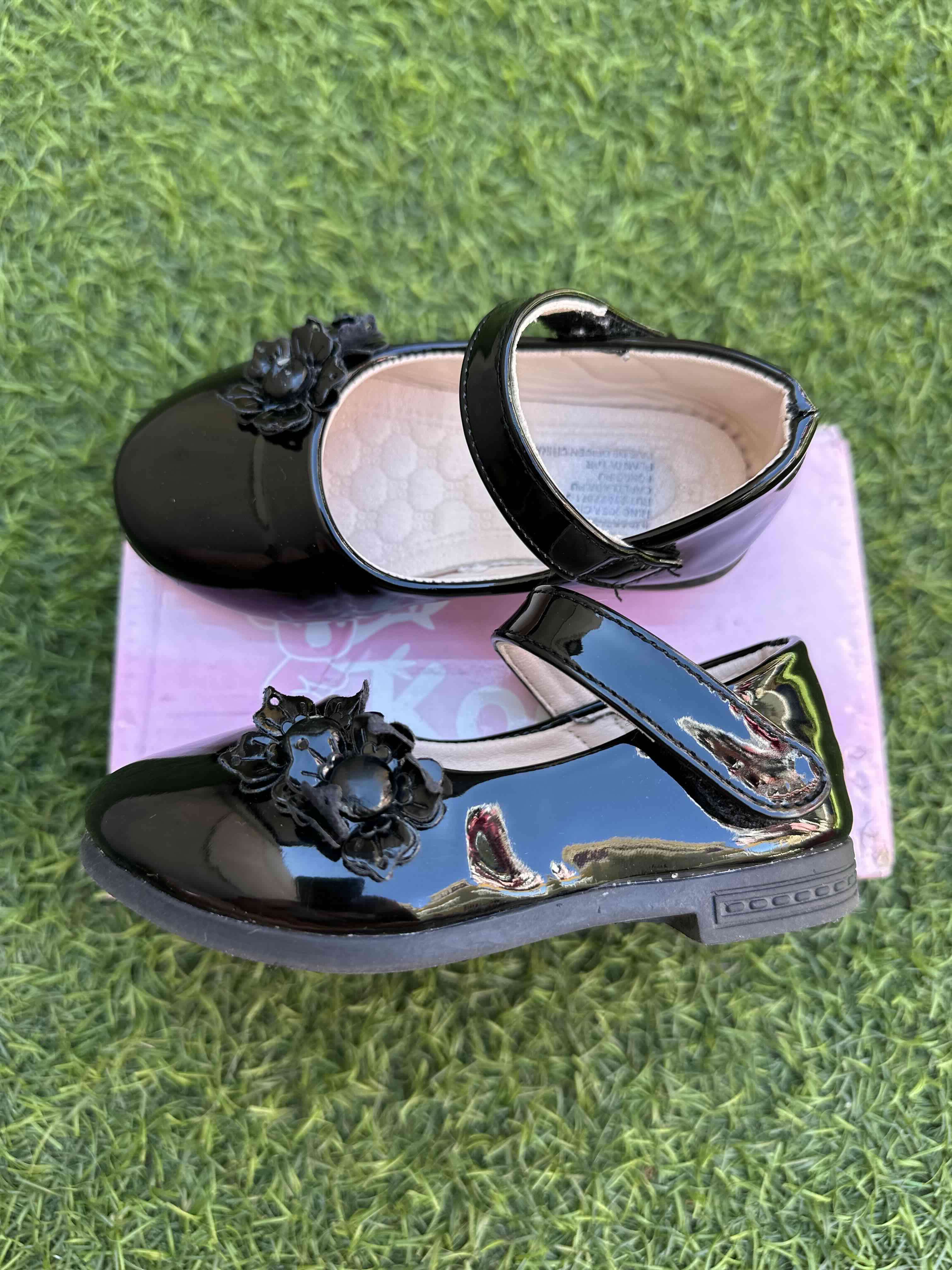Zapatos escolares charol negro - miniatura 2