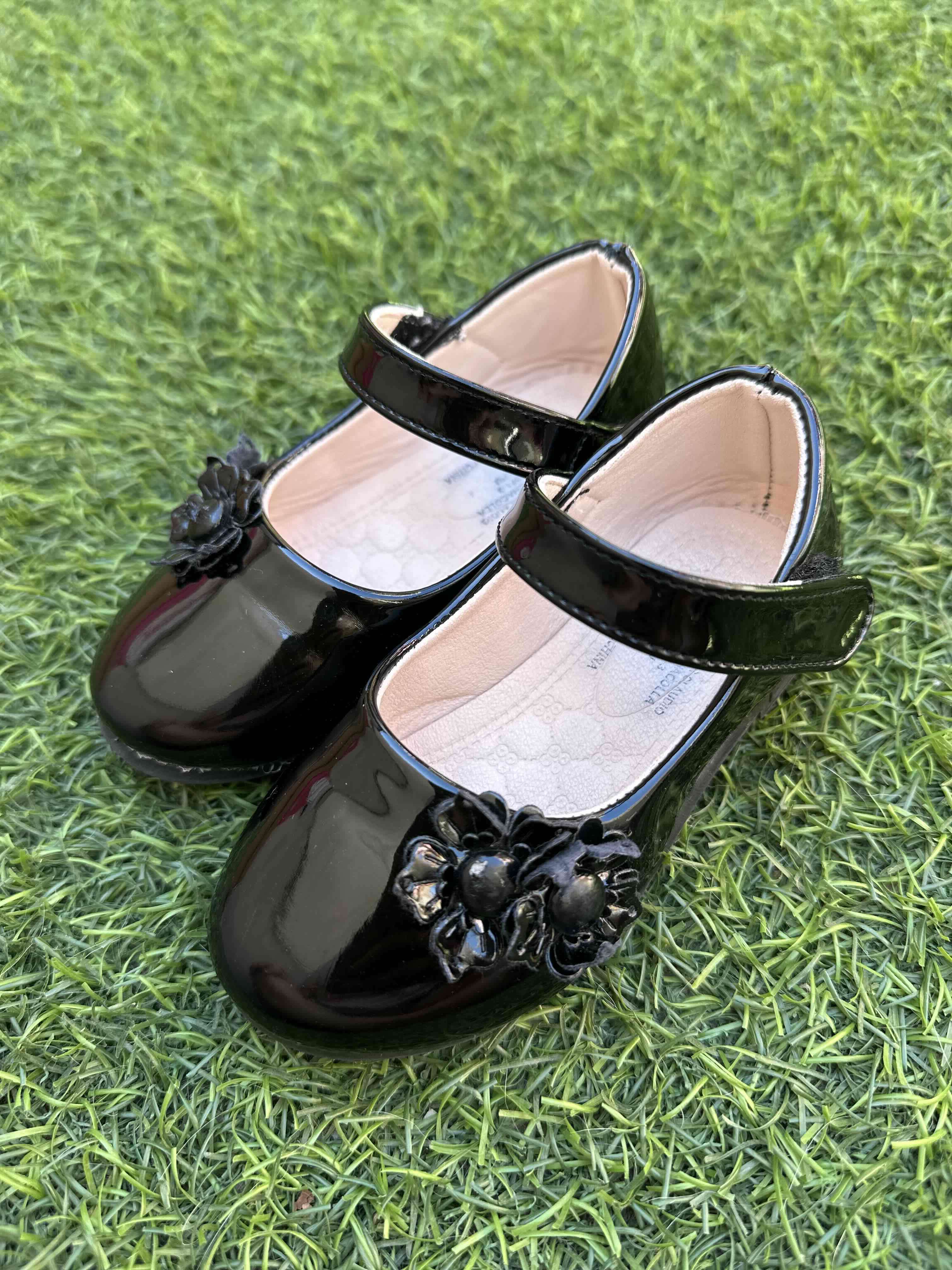 Zapatos escolares charol negro - miniatura 5