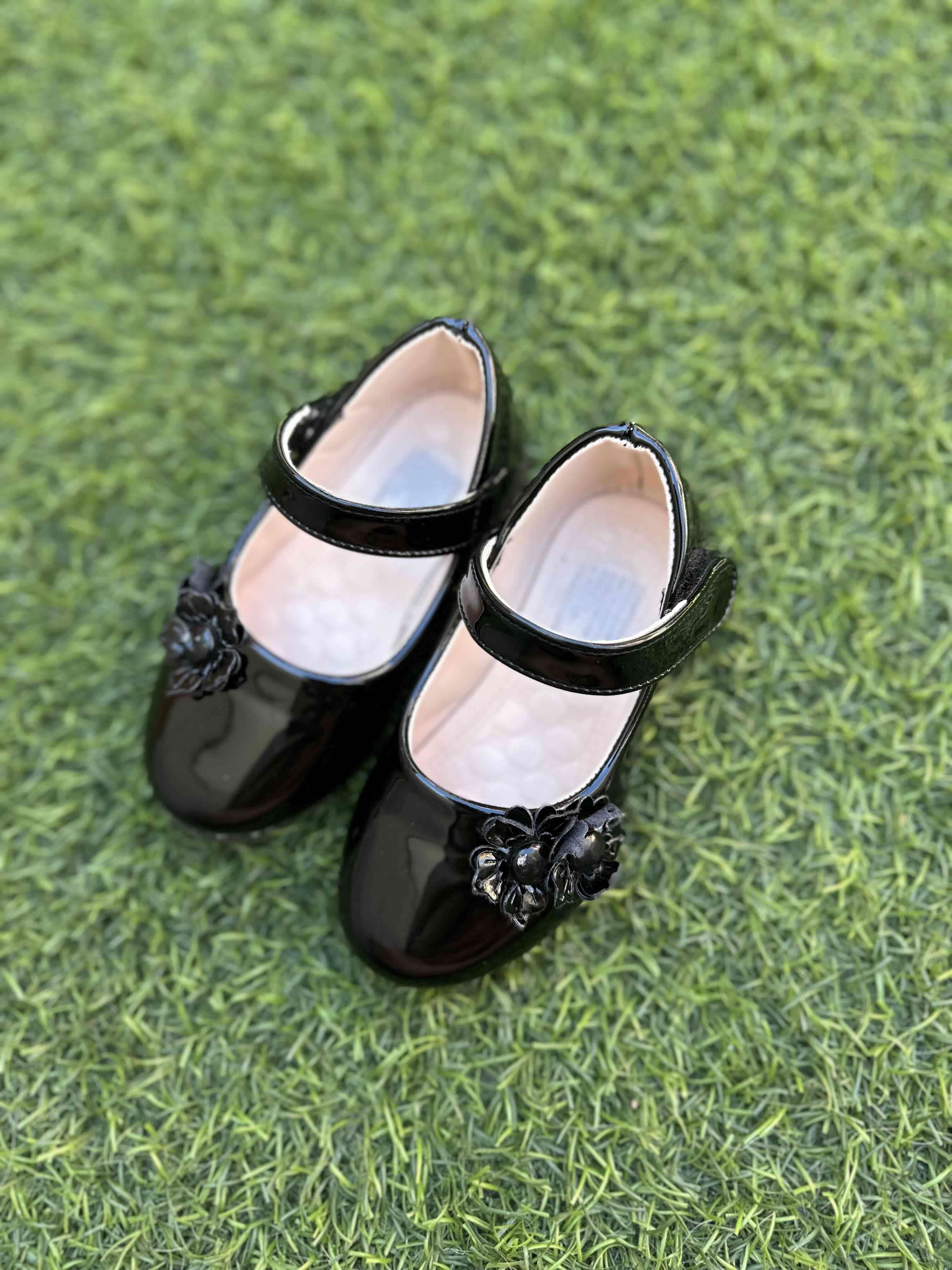 Zapatos escolares charol negro - miniatura 6