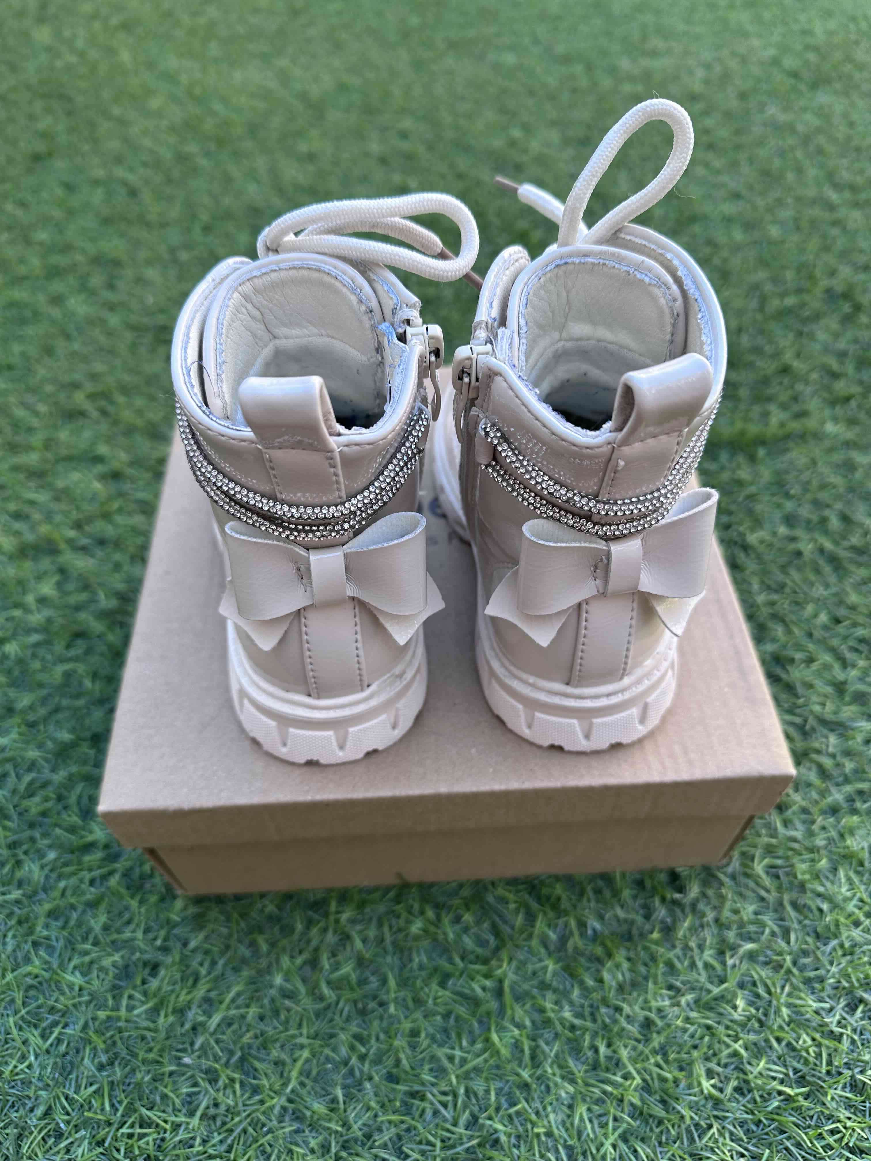 Botines blancos niña Clibee - miniatura 6