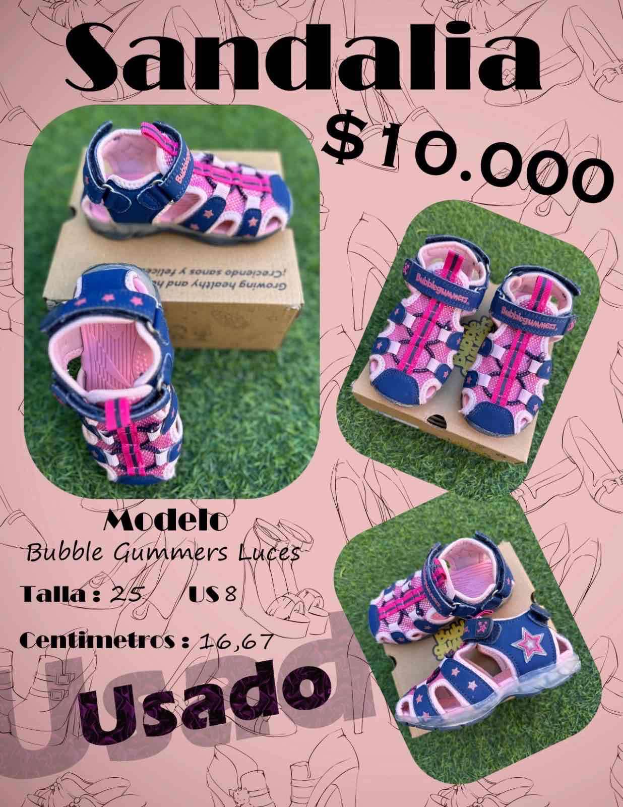 Sandalias Bubble Gummers Luces