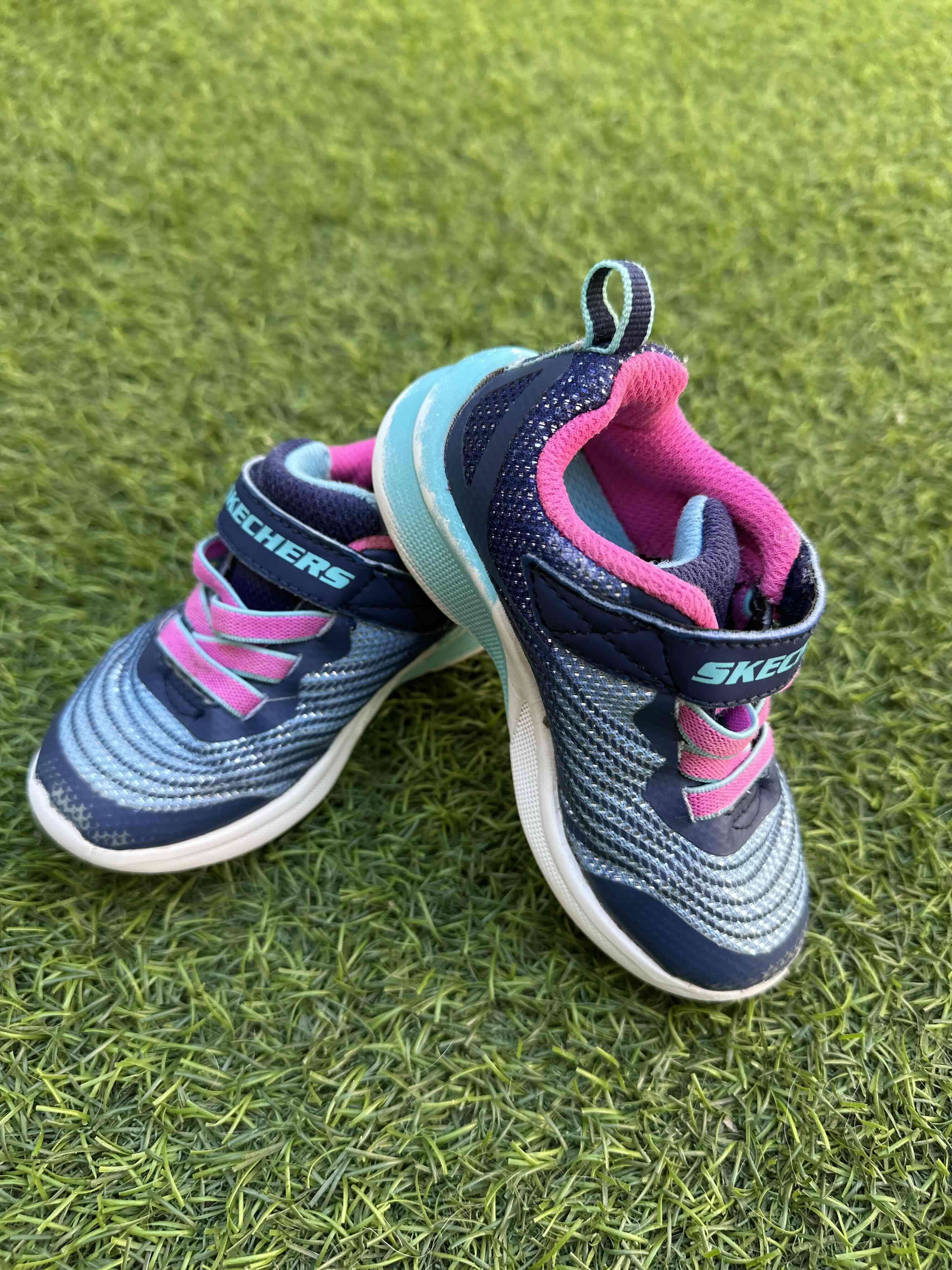 Zapatillas Skechers azul niña - miniatura 2