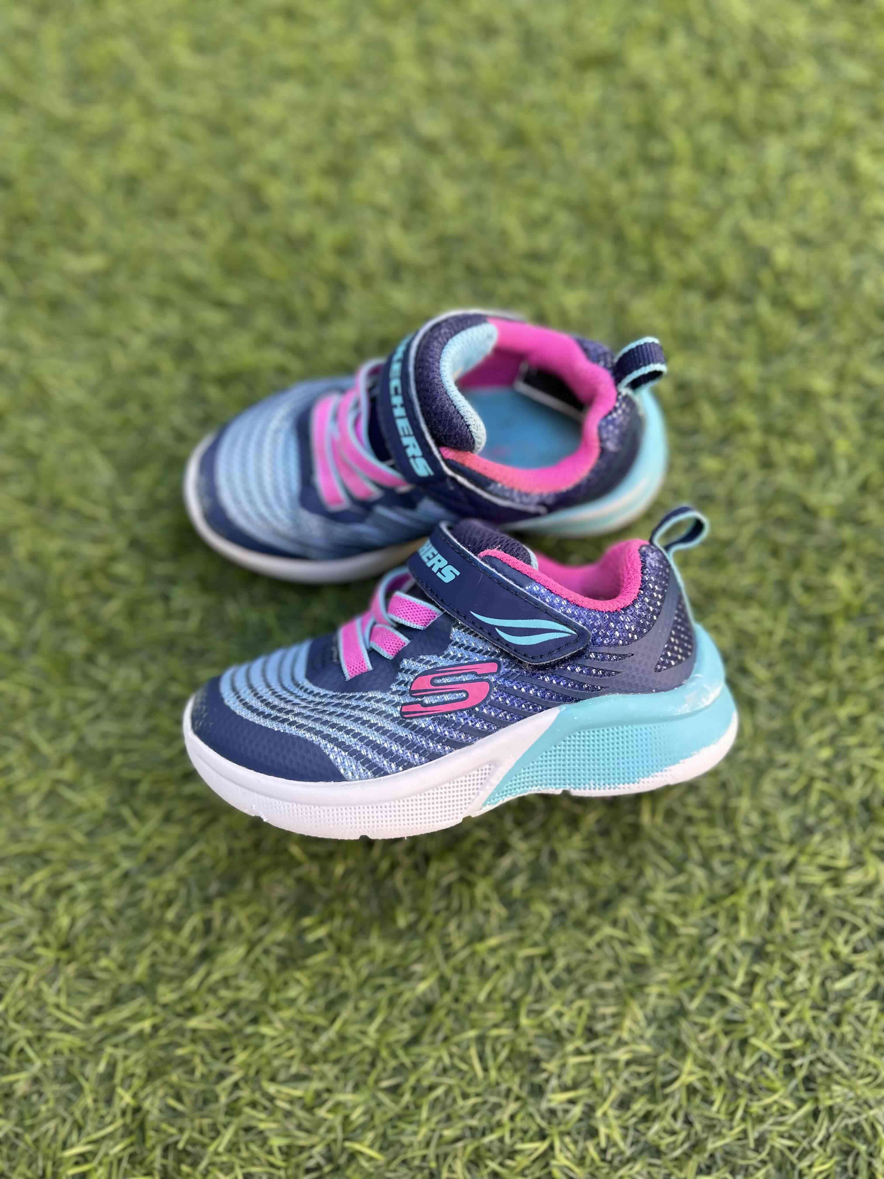 Zapatillas Skechers azul niña - miniatura 5