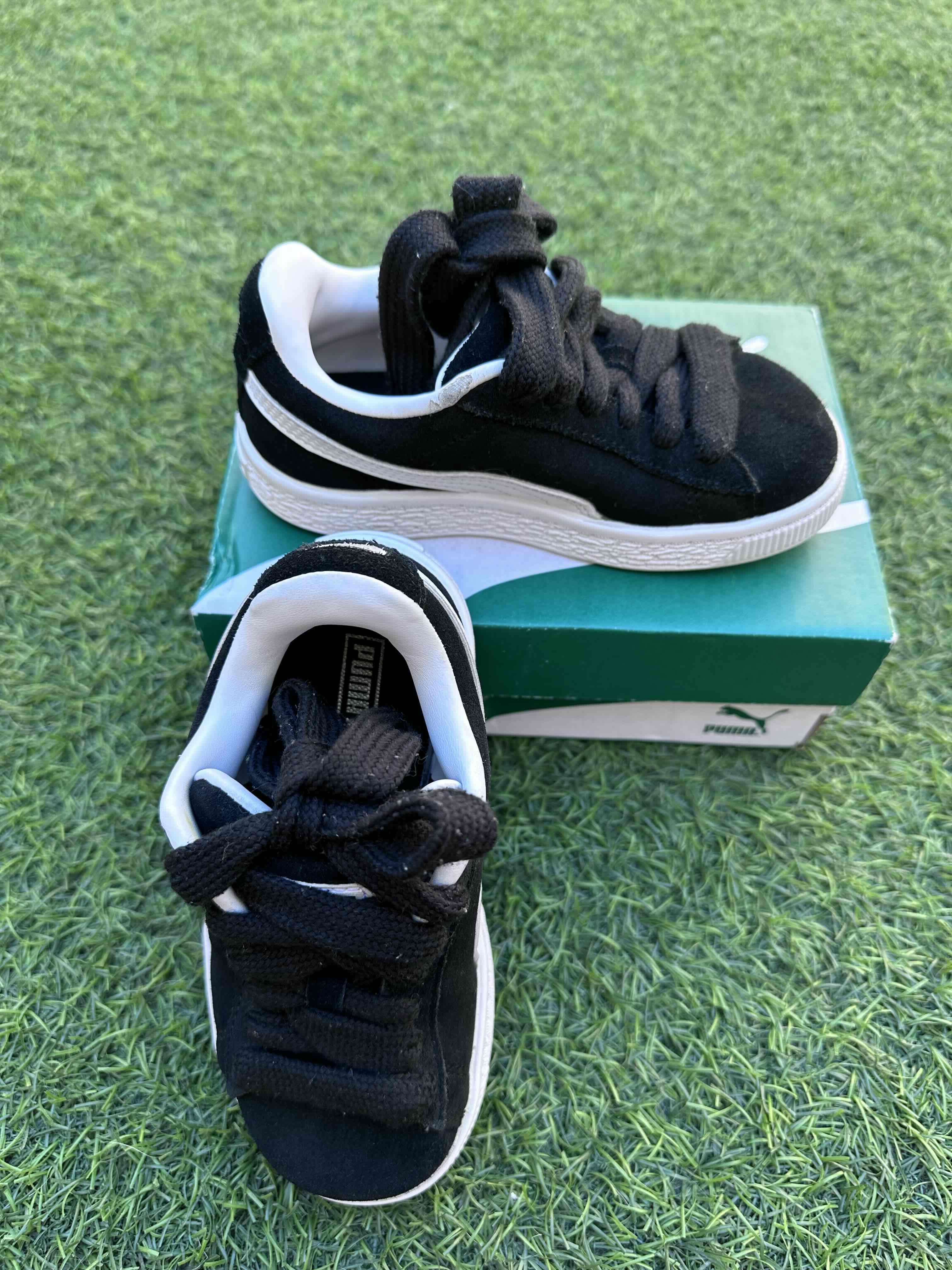 Zapatillas Puma negras unisex - miniatura 3