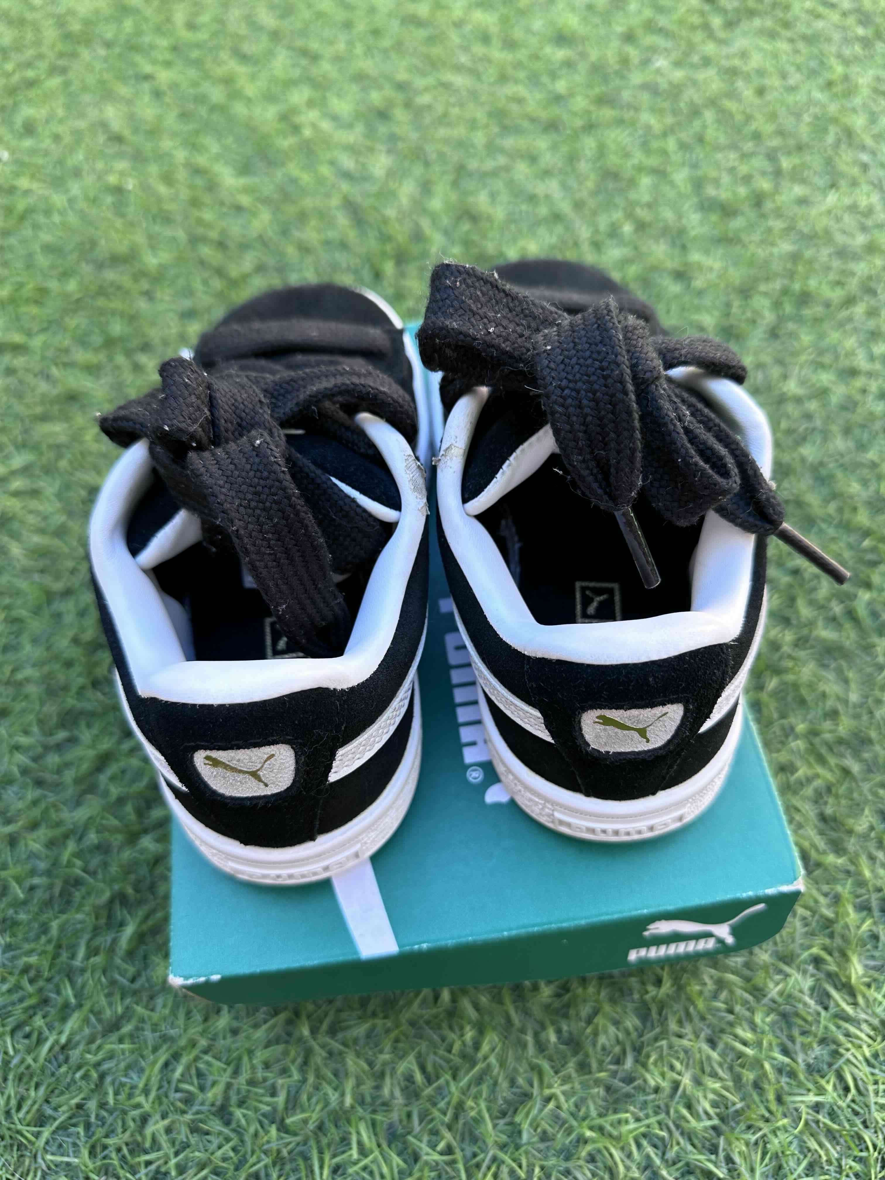 Zapatillas Puma negras unisex - miniatura 4