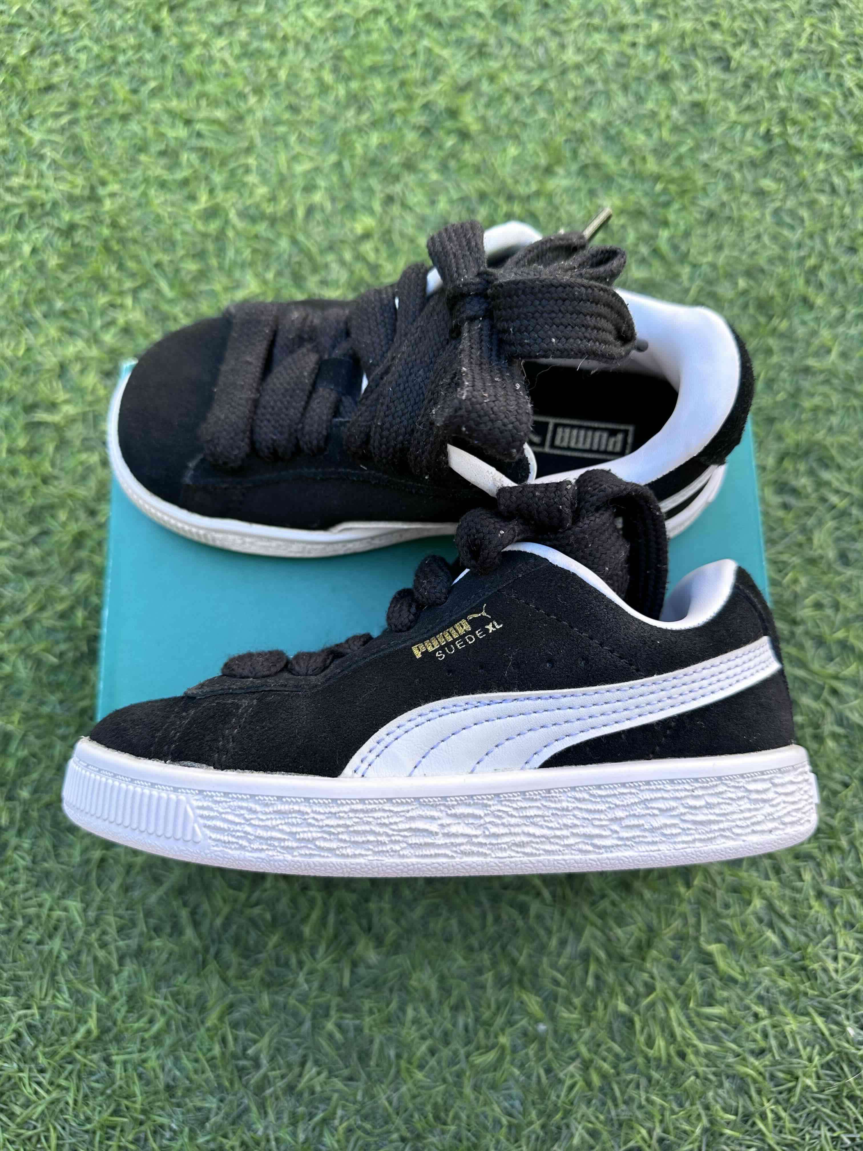 Zapatillas Puma negras unisex - miniatura 6