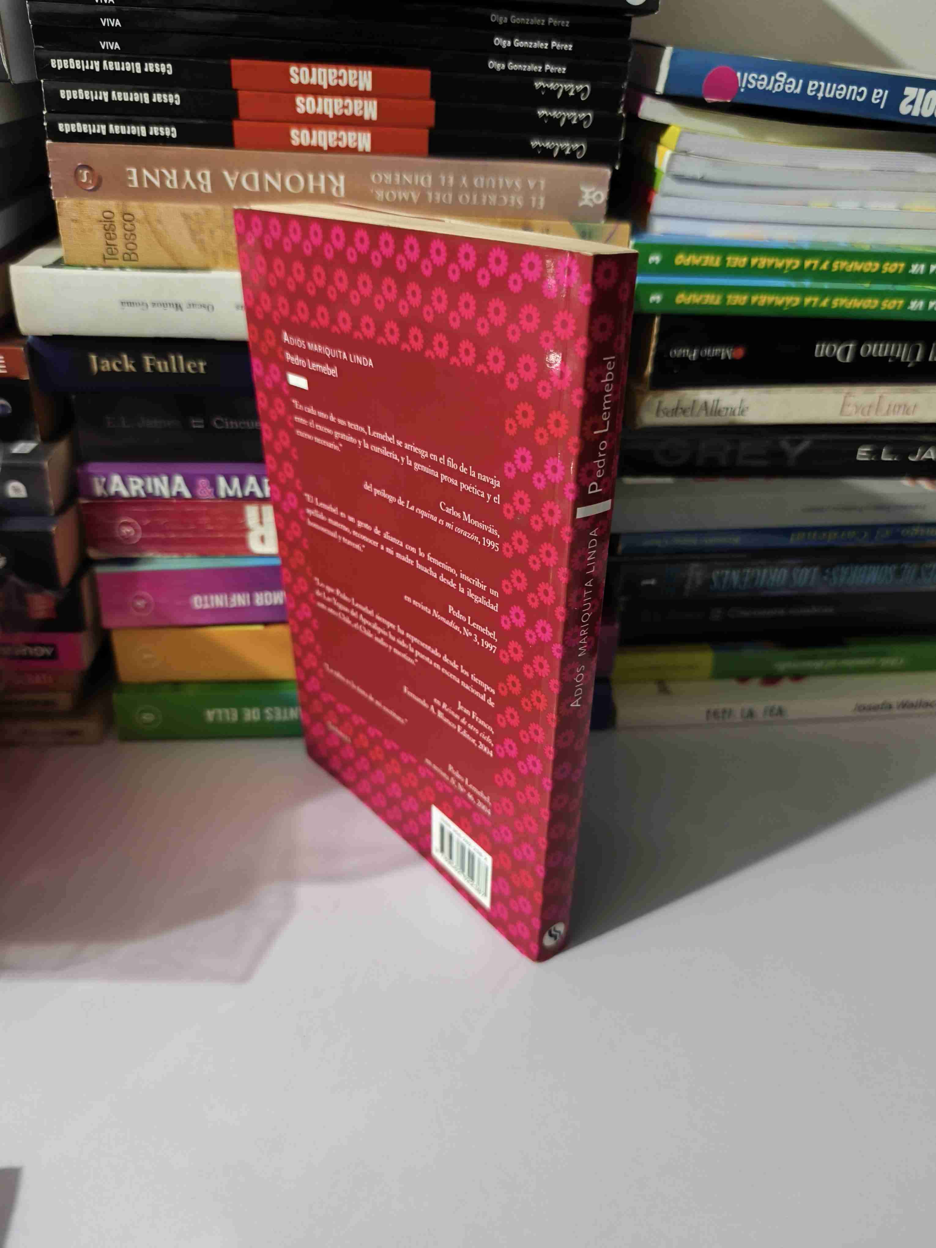 Libro 'Adiós Mariquita Linda' de Pedro Lemebel - miniatura 3