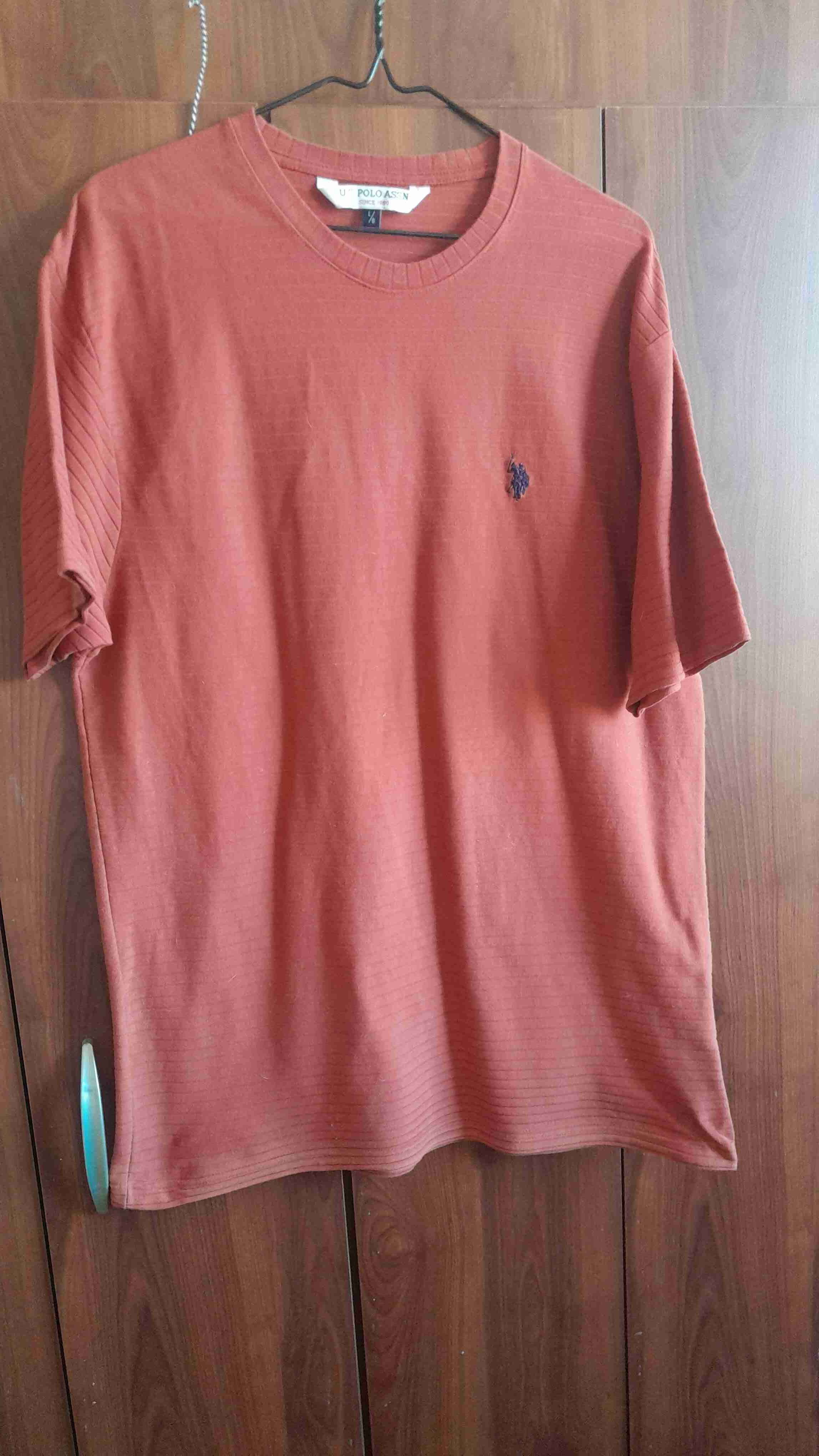 Polera Polo Club terracota
