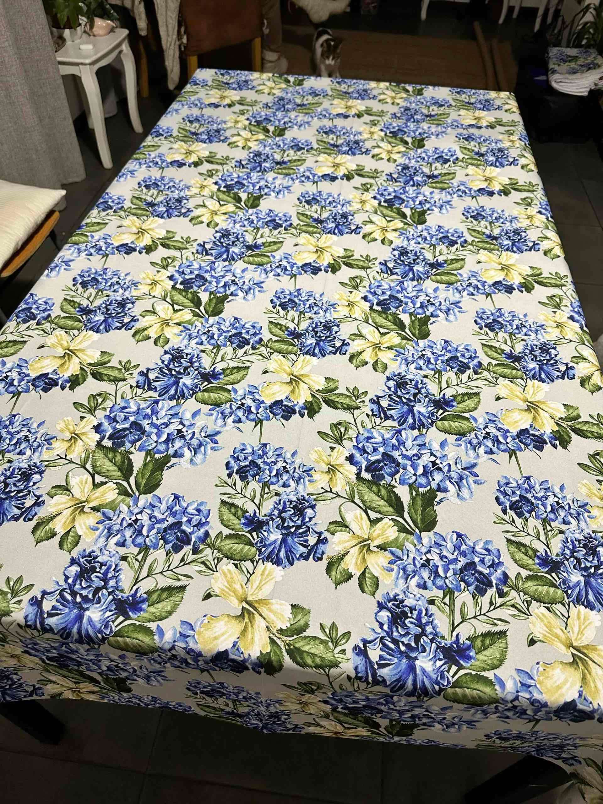 Mantel floral colorido - miniatura 3