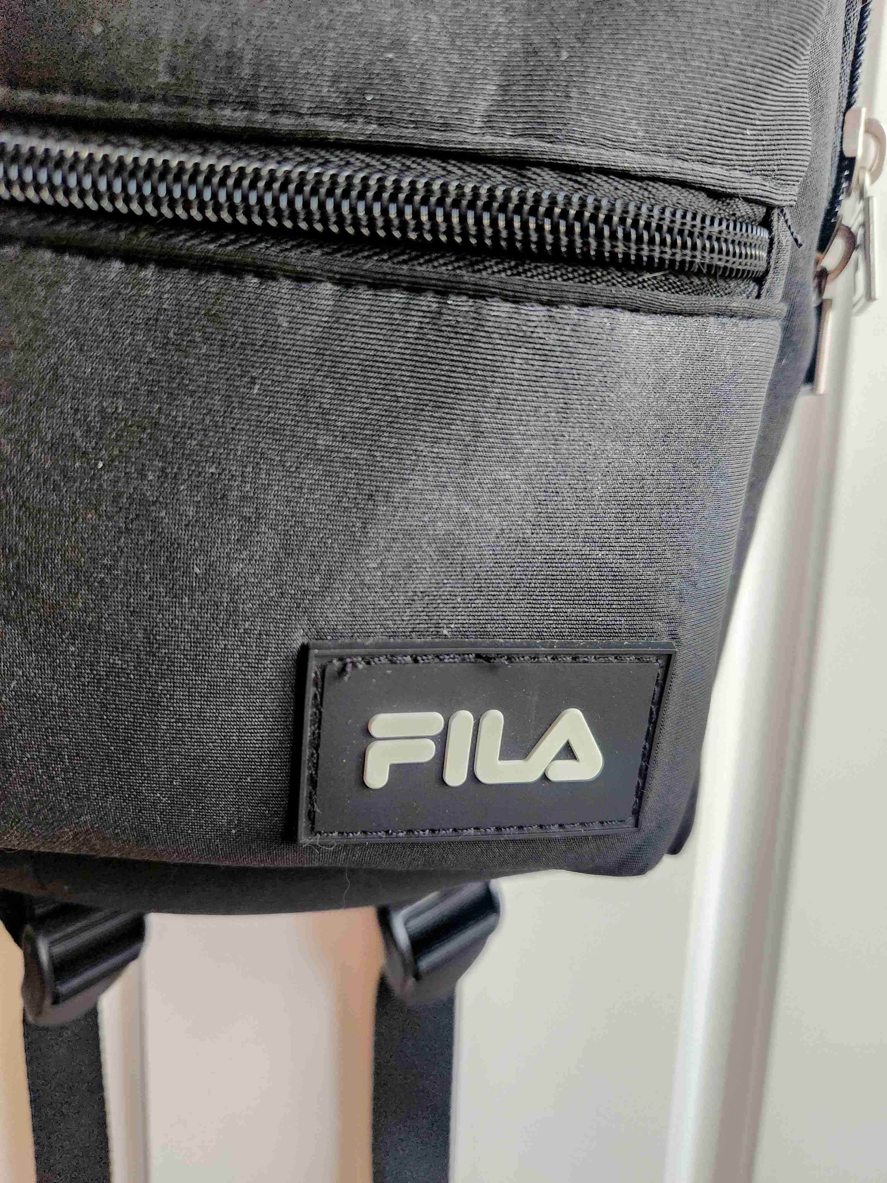 Mochila negra Fila compacta original - miniatura 3