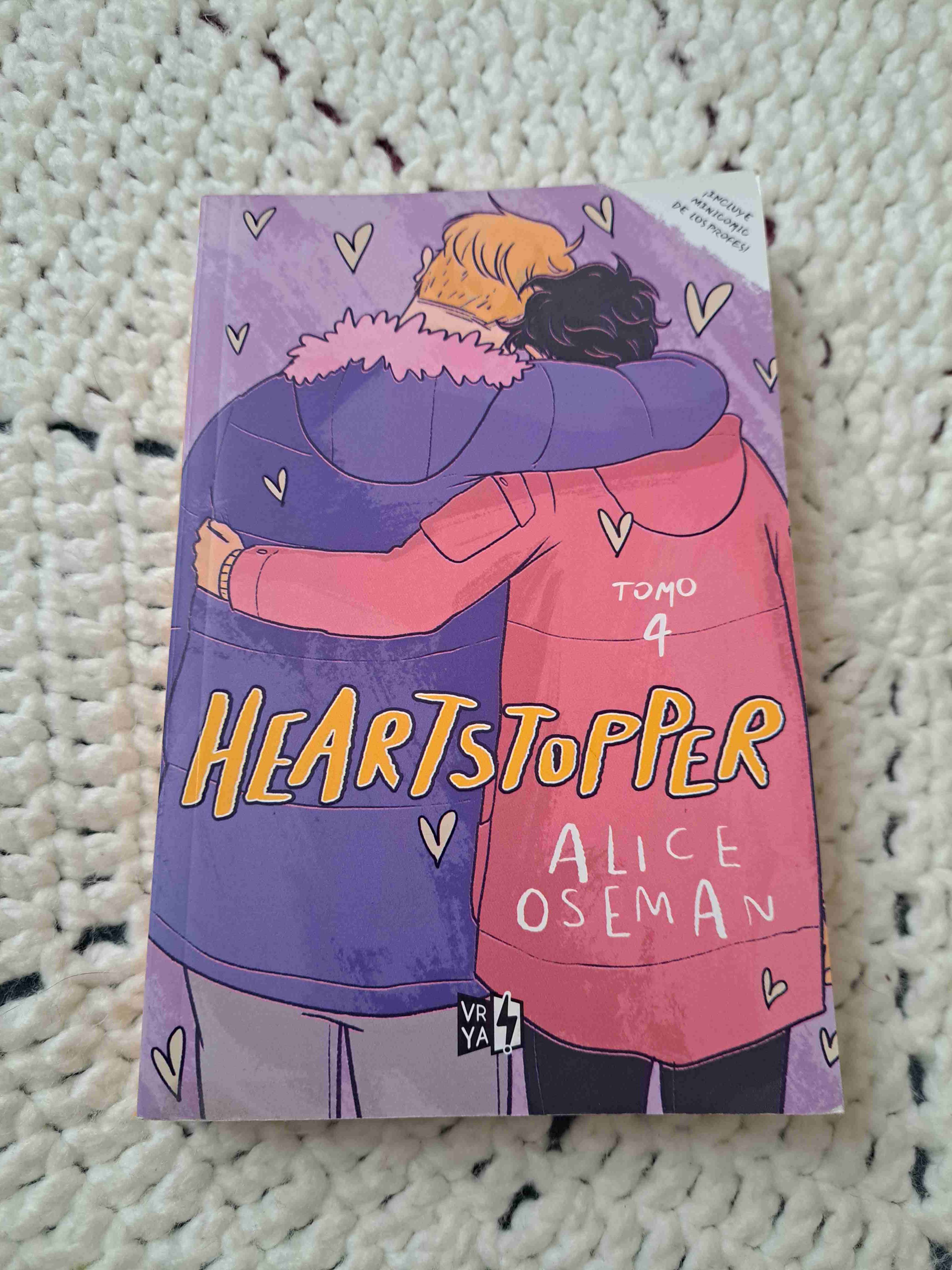 Libro Heartstopper Tomo 4
