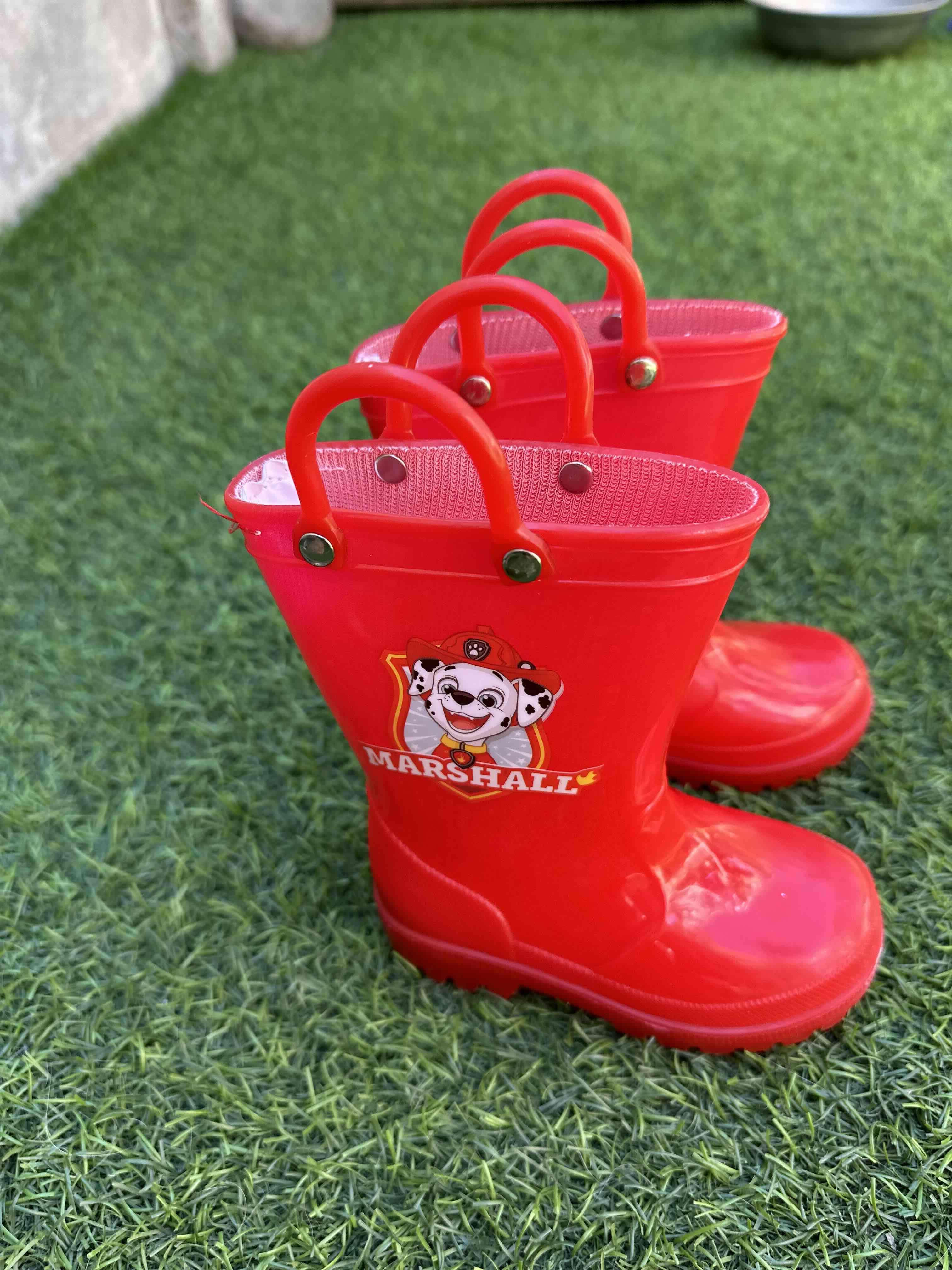 Botas de goma rojas para niñ@s - miniatura 4