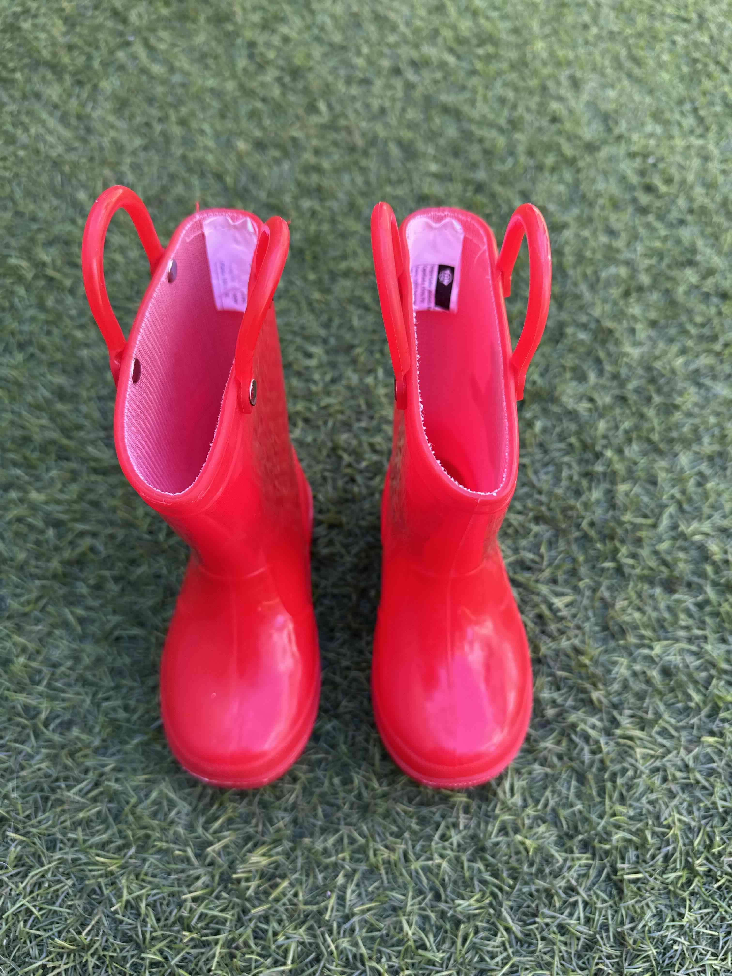 Botas de goma rojas para niñ@s - miniatura 5