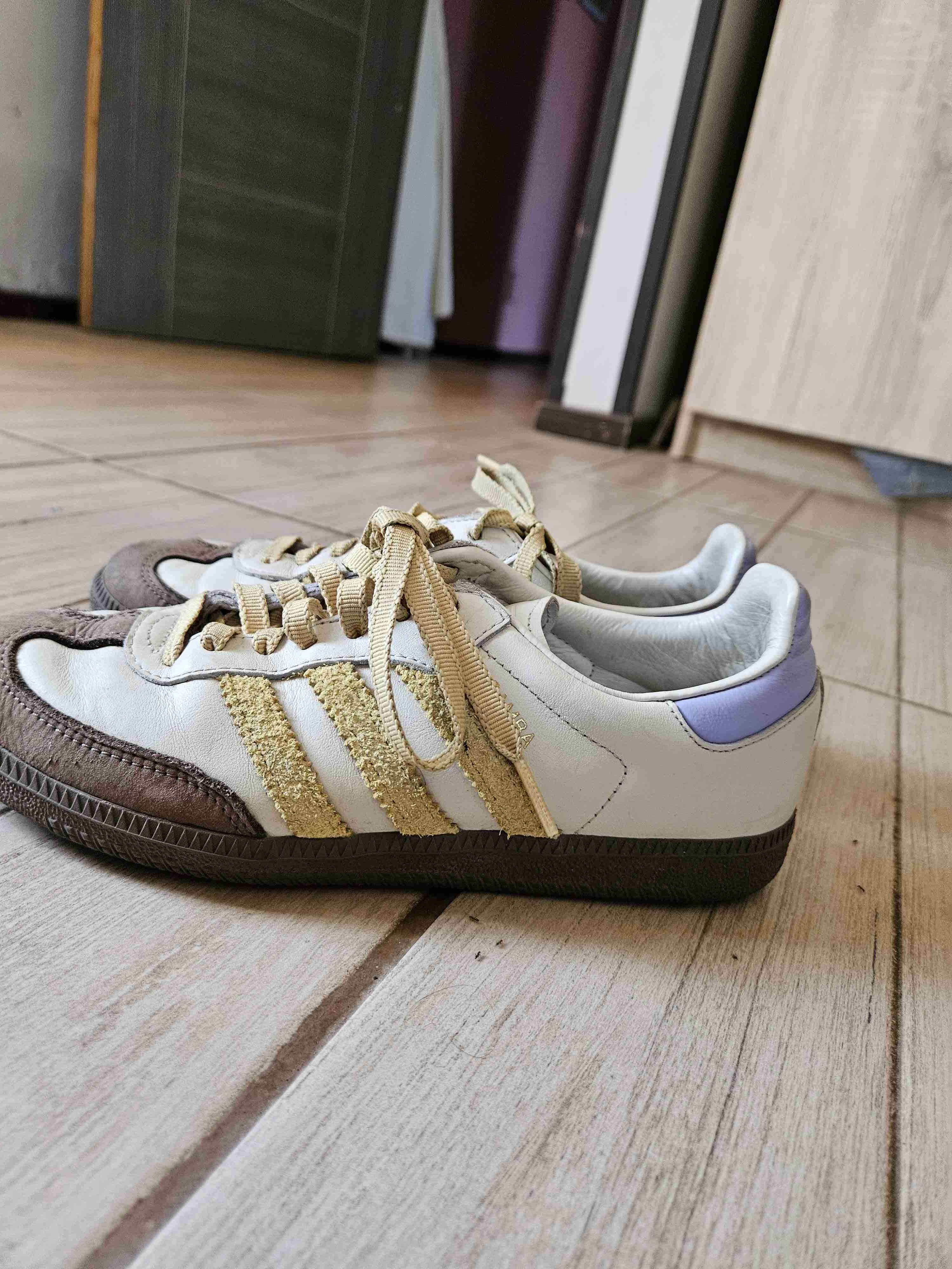 Zapatillas Adidas Samba blancas - miniatura 2