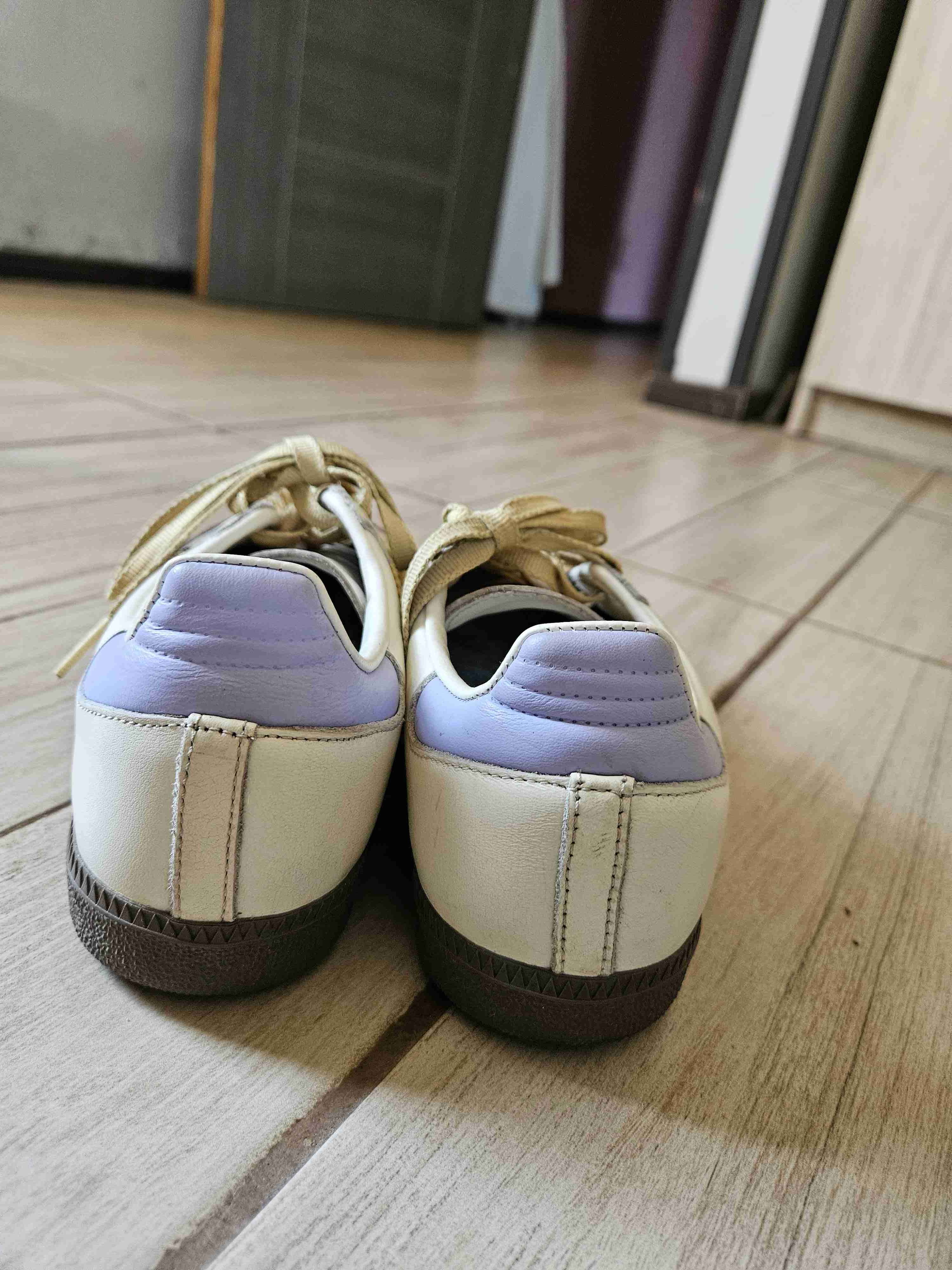 Zapatillas Adidas Samba blancas - miniatura 4