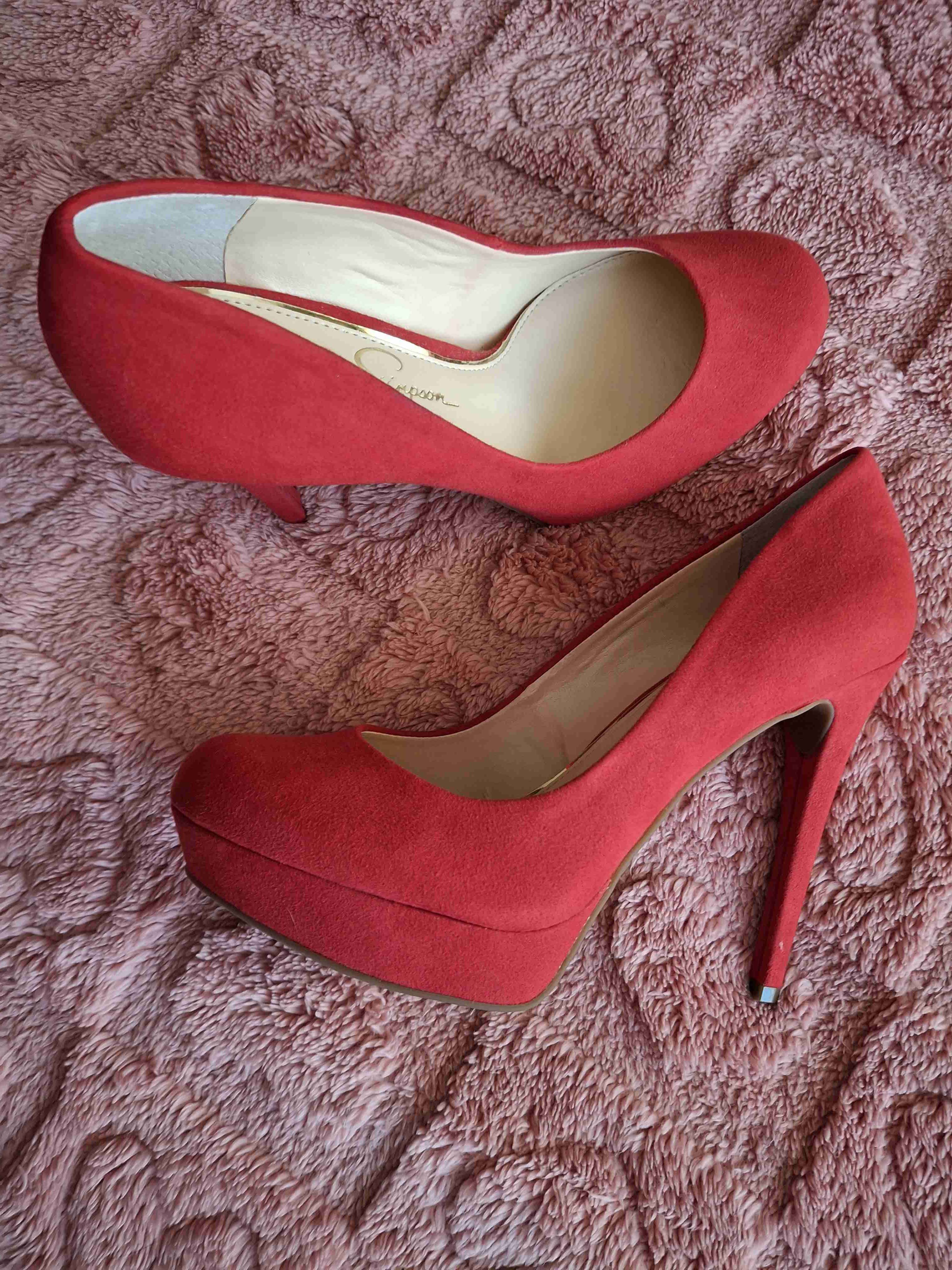 Tacones rojos Jessica Simpson 36.5 - miniatura 2